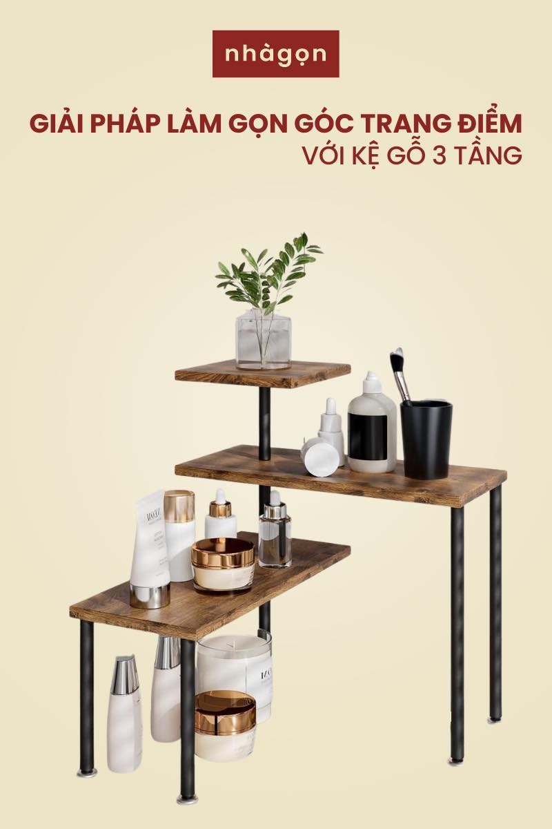 [🏙🇻🇳] Nhà Gọn – không cần dọn 🏙️ Top1Land 🏠 KỆ GỖ 3 TẦNG – SỰ LỰA CHỌN TỐI ƯU CHO GÓC BÀN TRANG ĐIỂMMỗi lần chỉn chu ra đường là bàn trang điểm lại bừa bộn.  Gọn lại thì mất thời gian, mà để đó t… , shares-0✔️ , likes-0❤️️ , date-2025-08-01 05:56:19🇻🇳🇻🇳🇻🇳📰🆕