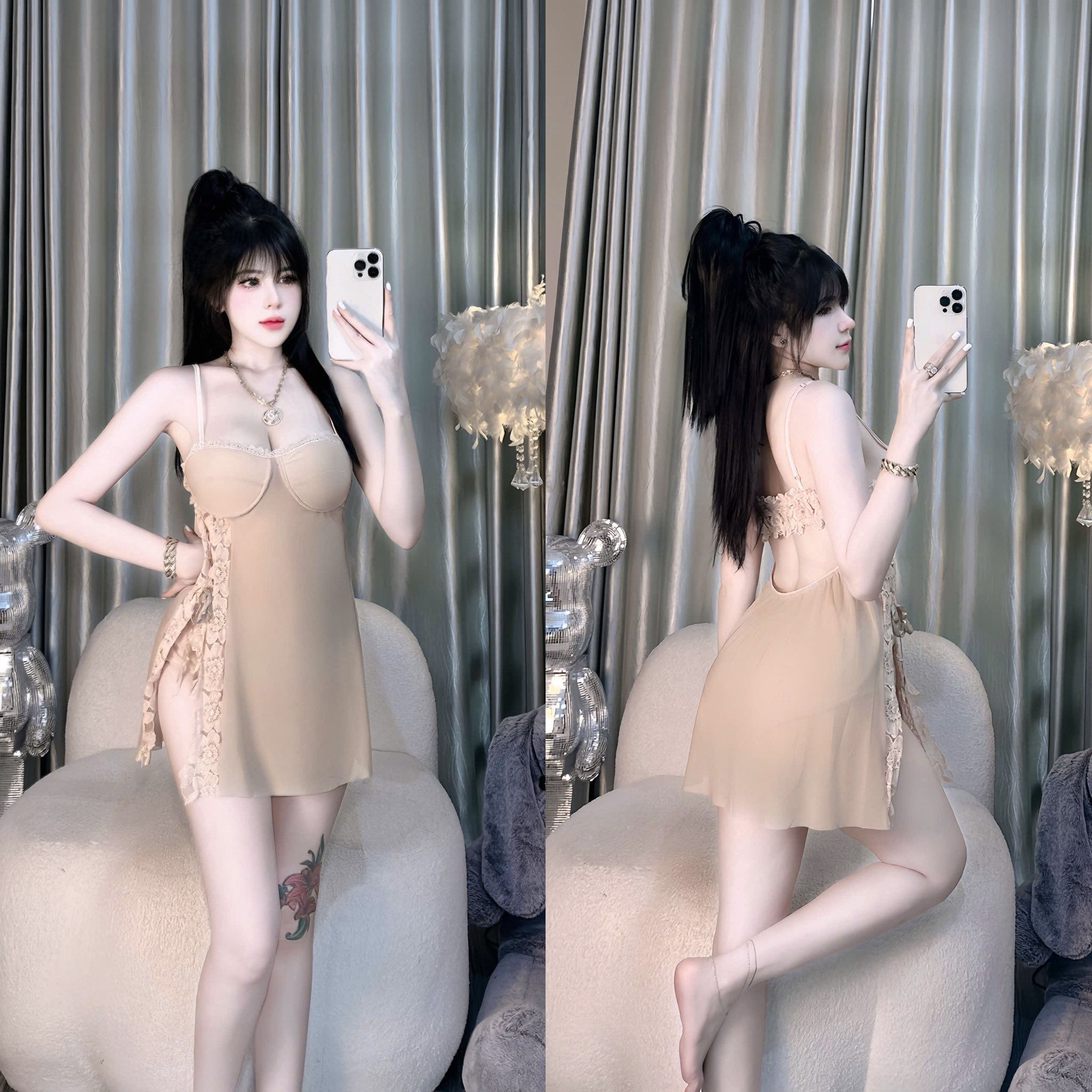 [🆕🇻🇳] Na Shop Sleepwear 👕 Top1Fashion 👗  Mỗi lần gặp em là chẳng ngủ nổi 
Cùng anh iu thức cả đêm với váy ngủ nóng bỏng nà 
Váy ngủ voan kèm quần có mút tăng đưa đầy đủ 
1Xx ạ 
 , shares-0✔️ , likes-0❤️️ , date-2025-08-21 00:09:47🇻🇳🇻🇳🇻🇳📰🆕