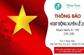 [🆕🇻🇳] Thú Y Thảo Trần – Thao Tran Vet Clinic 🐶🦜 Top1Pets 🐱🐠 THÚ Y THẢO TRẦN HOẠT ĐỘNG XUYÊN LỄ 2/9Thời gian khám bệnh: 9 – 17h các ngày 1/9, 2/9
Các ngày còn lại làm việc bình thường 9 – 21h.Kính chúc ba mẹ và  , shares-3✔️ , likes-3❤️️ , date-2025-09-01 00:22:44🐶🐱🇻🇳🇻🇳🇻🇳📰🆕