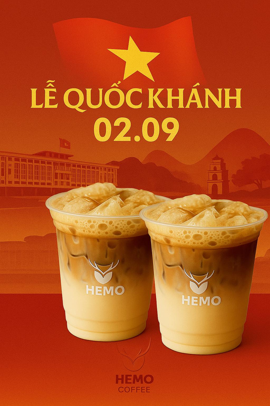 [☕️🇻🇳] Hemo Coffee – Bến Tre 🥤 Top1Coffee ☕️ Khối bạc xỉu đã sẵn sàng khởi động máy phục vụ bà con dịp lễ 2/9
———
Yêu Tổ Quốc
Yêu Đồng Bào
Nhớ yêu em nữa!
, shares-0✔️ , likes-5❤️️ , date-2025-09-01 16:06:21🇻🇳🇻🇳🇻🇳📰🆕