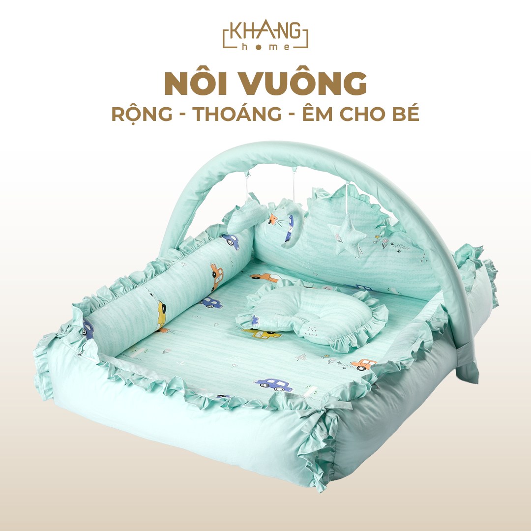 [🆕🇻🇳] Khang Home là thương hiệu hàng đầu Việt Nam chuyên sản xuất nệm và đồ dùng phòng ngủ cho trẻ sơ sinh 🧑‍🧒❤️️👶⭐️ NHÀ MINI CHO BÉ CON – KHÔNG GIAN VUI CHƠI VÀ SAY GIẤC RỘNG RÃIMột chiếc nôi đa dạng công dụng để ba mẹ chăm bé nhàn tênh
– Nôi vừa là chỗ vui chơi vừa  , shares-3✔️ , likes-5❤️️ , date-2025-09-27 22:52:57🇻🇳🇻🇳🇻🇳📰🆕