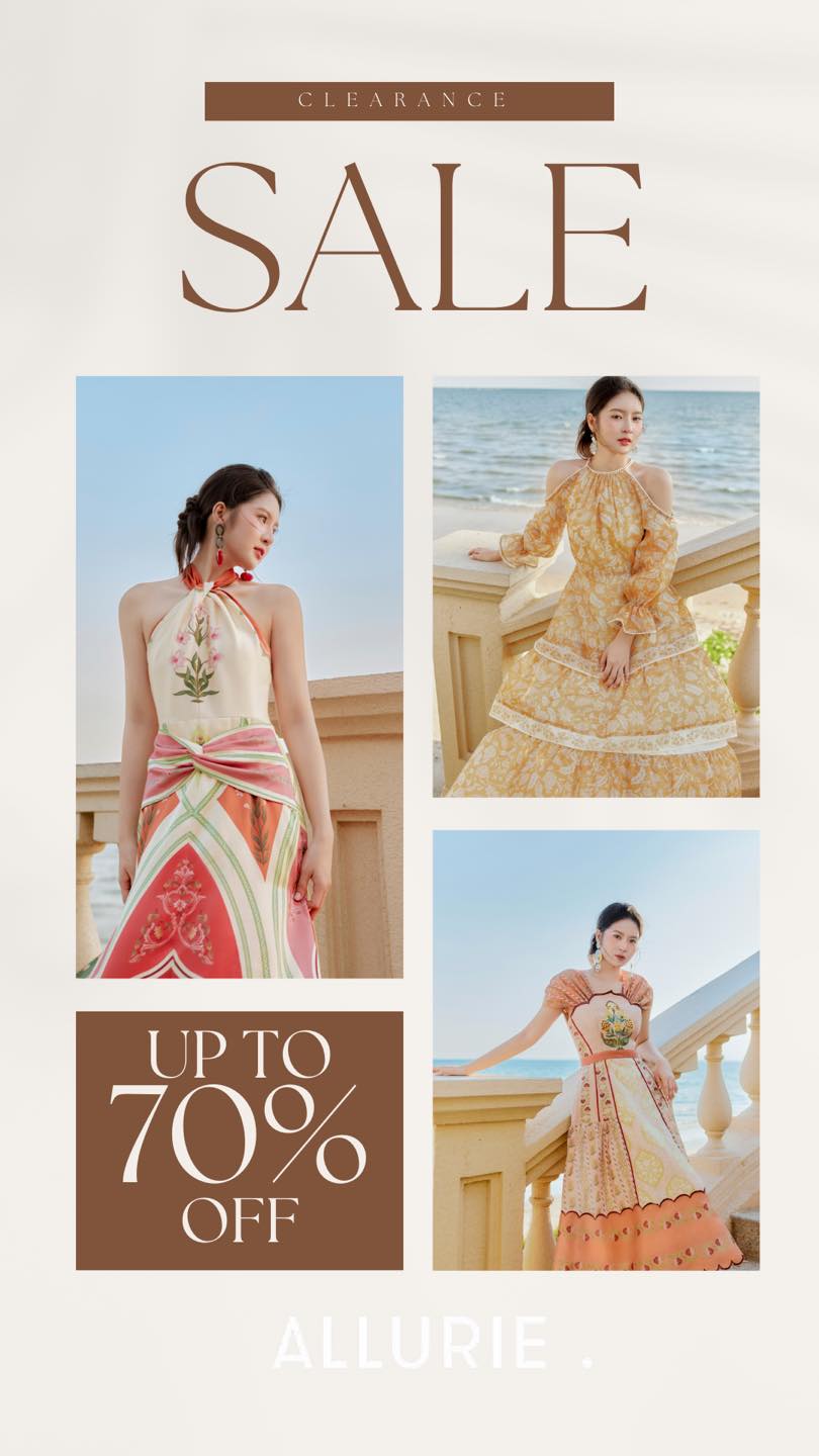 [🆕🇻🇳] ALLURIE 👕 Top1Fashion 👗  CLEARANCE SALEChào mừng các nàng đến với bữa tiệc sale thịnh soạn nhất của nhà Allurie. Cùng một dàn ưu đãi hấp dẫn, những sản phẩm được yêu thích nhất c , shares-13✔️ , likes-40❤️️ , date-2025-09-29 17:14:59🇻🇳🇻🇳🇻🇳📰🆕
