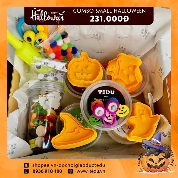 [🧸️🇻🇳] Đồ Chơi Giáo Dục TEDU 🎈Top1Toys🧸️  Halloween thì TEDU có set Halloween.
Mùa nào TEDU cũng có set quà mùa ấy cho các bạn tha hồ chill cho đúng trend nhen.
Các bạn nhanh tay inb TEDU nhé … k , shares-0✔️ , likes-3❤️️ , date-2025-10-24 18:06:39🇻🇳🇻🇳🇻🇳📰🆕