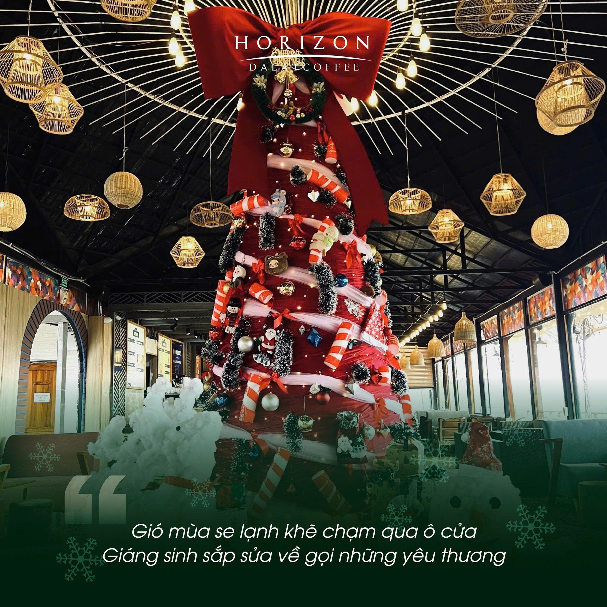 [☕️🇻🇳] Horizon Coffee – Đà Lạt 🥤 Top1Coffee ☕️  GIÁNG SINH ĐÃ VỀ VỚI HORIZON
Gió mùa se lạnh khẽ chạm qua ô cửa, Horizon lại bừng sáng trong sắc đỏ, ánh vàng,
Không khí Noel  , shares-0✔️ , likes-8❤️️ , date-2025-11-04 00:10:58🇻🇳🇻🇳🇻🇳📰🆕