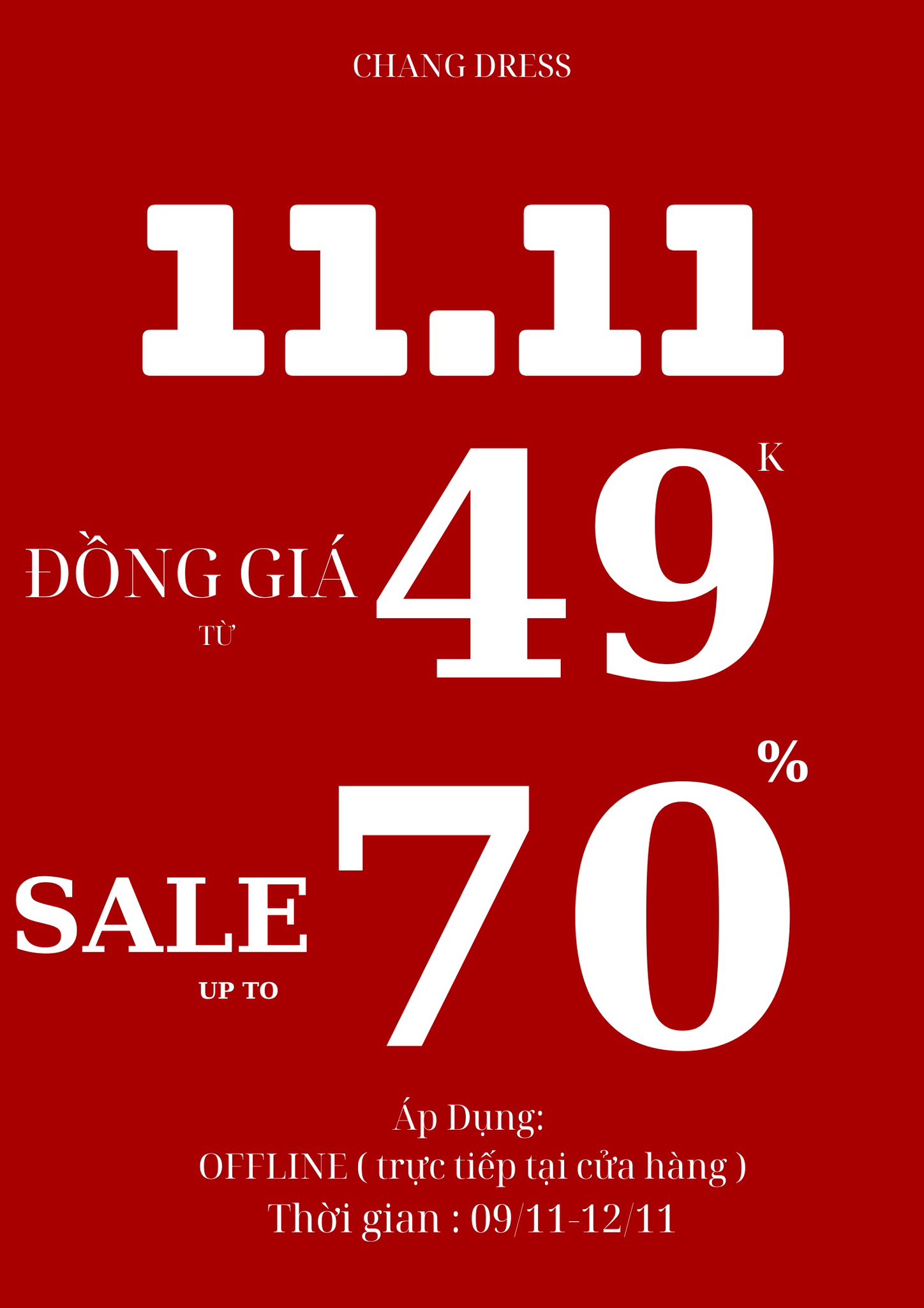 [🆕🇻🇳] Chang Dress.vn 👕 Top1Fashion 👗    𝐁𝐈𝐆 𝐒𝐀𝐋𝐄 𝟏𝟏.𝟏𝟏 𝐒𝐀𝐋𝐄 𝐔𝐏 𝐓𝐎 𝟕𝟎% Đ𝐎̂̀𝐍𝐆 𝐆𝐈𝐀́ 𝐂𝐇𝐈̉ 𝐓𝐔̛̀ 𝟒𝟗𝐤 𝐀𝐋𝐋 𝐈𝐓𝐄𝐌𝐒
Đây là một trong những mùa  𝐒𝐀𝐋𝐄 lớn nhất năm chính thức đã được diễn ra. Nàng đã sẵn s , shares-10✔️ , likes-28❤️️ , date-2025-11-09 04:27:42🇻🇳🇻🇳🇻🇳📰🆕