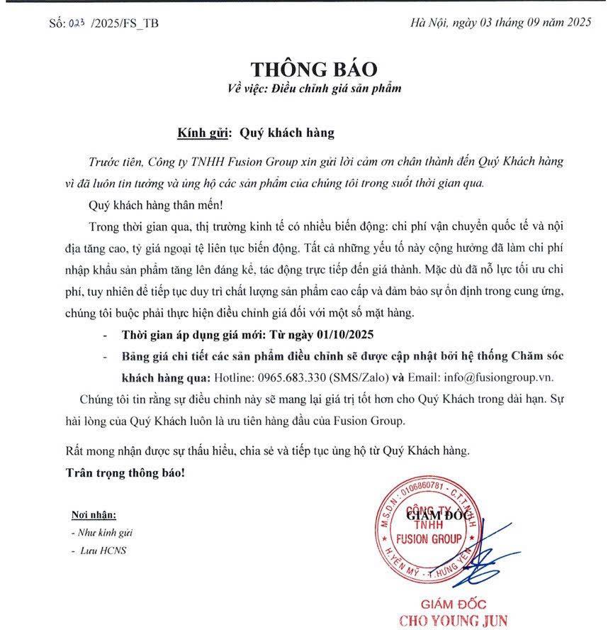 [🆕🇻🇳] FamiPet – Siêu Thị Cho Thú Cưng 🐶🦜 Top1Pets 🐱🐠 Kính gửi Quý khách hàng về thông báo tăng giá của sản phẩm Catsrang và Today dinner!Kính thưa Quý khách hàng mặc dù shop đã rất cố gắng để duy trì lượng  , shares-1✔️ , likes-3❤️️ , date-2025-11-12 23:20:35🐶🐱🇻🇳🇻🇳🇻🇳📰🆕