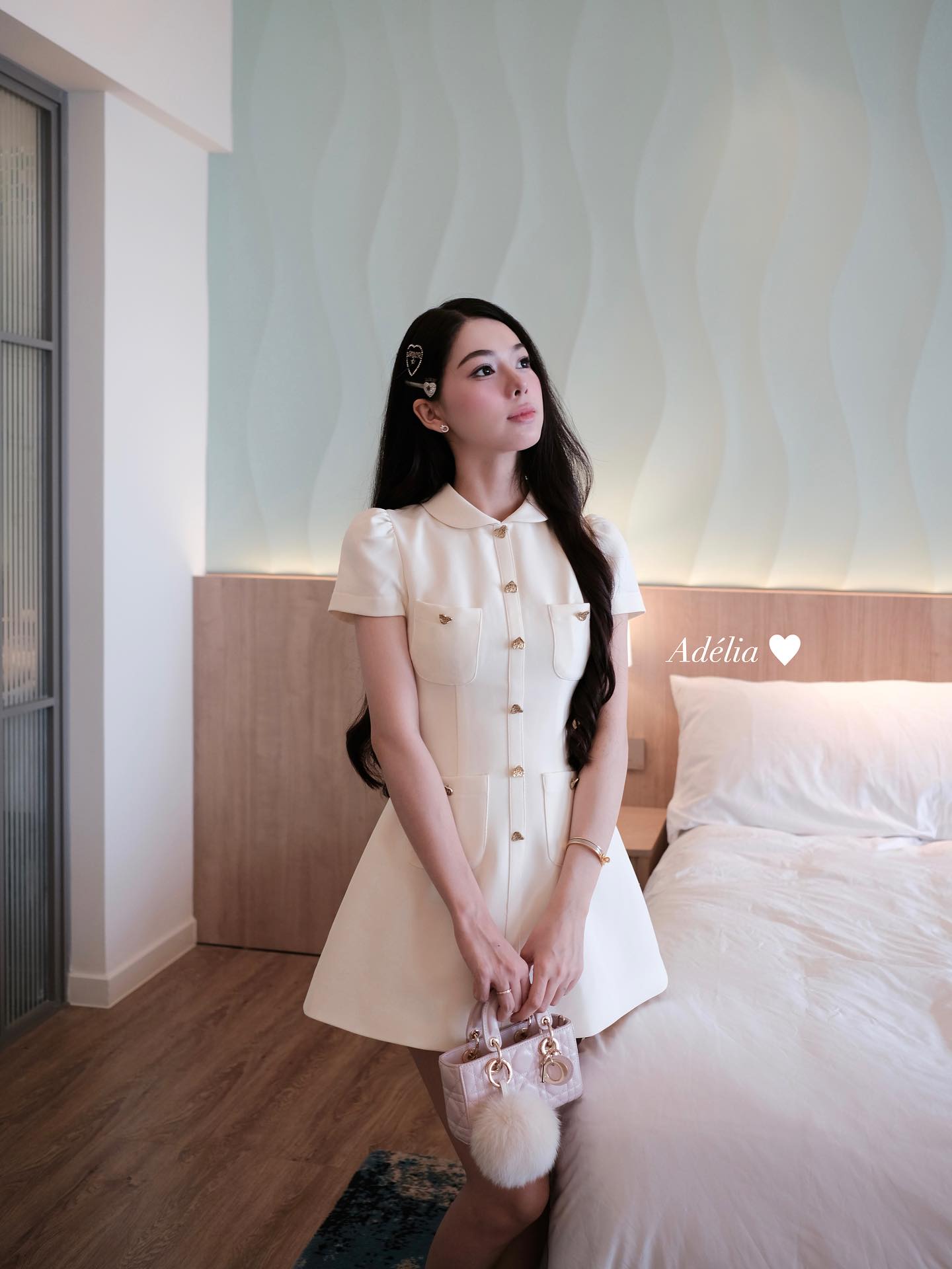 [???] Adélia ? Top1Fashion ?  Thiết kế đơn giản nhưng không kém phần nổi bật, đáp ứng đủ các tiêu chí Adélia đề ra: thanh lịch, đứng form, không nhăn nhàu & cực kỳ tôn dáng𝗕𝗟𝗔𝗡𝗖𝗛𝗘 𝗗𝗥 , shares-2✔️ , likes-13❤️️ , date-2025-11-11 03:22:27????????