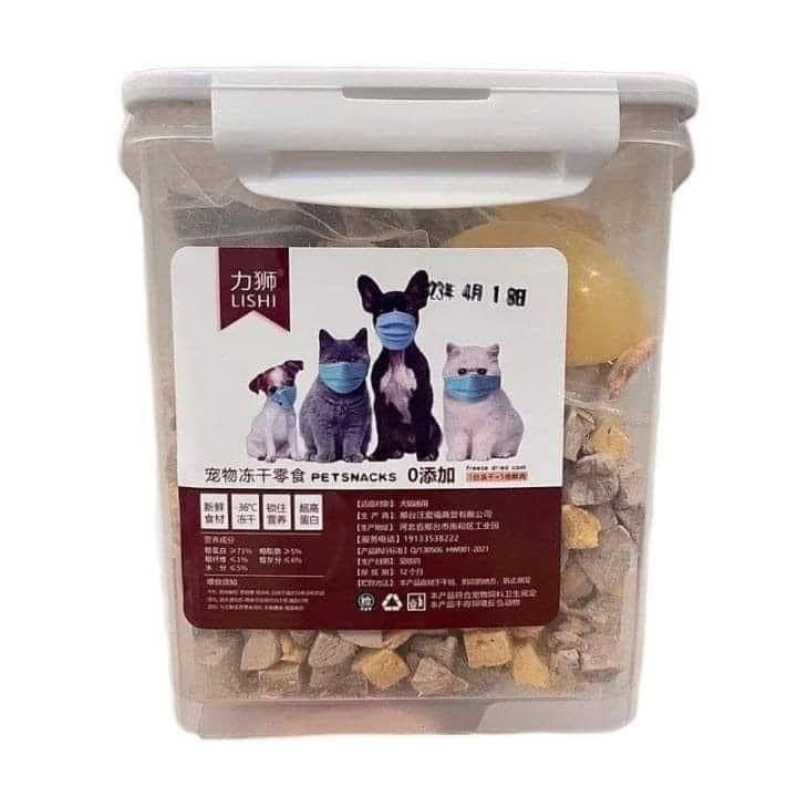 [🆕🇻🇳] Ngôi nhà thú cưng -Pet House 🐶🦜 Top1Pets 🐱🐠 Hộp thịt sấy lishi cho chó mèo
Trọng lượng: 670g
Gồm hơn 10 loại thịt sấy thơm ngon, bổ dưỡng
#thitsaylishi #thitsaychomeo #thucanchomeo
, shares-1✔️ , likes-4❤️️ , date-2025-11-18 22:39:47🐶🐱🇻🇳🇻🇳🇻🇳📰🆕