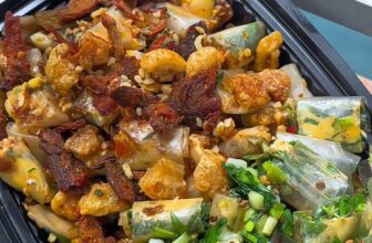 [🆕🇻🇳] Bánh Tráng Bé GIN – Nhà hàng thức ăn nhanh 🍔 Top1Food  🍜 Cuốn bơ trứng rồi trộn đều vs sate đặc trưng và tỏi phi thơm nhà làm . Ăn dồn cùng phần cuốn hành mặn cay và hương hành tuổi thơ . Bá cháy  #banhtrangcuon  , shares-0✔️ , likes-2❤️️ , date-2025-11-26 04:53:51🇻🇳🇻🇳🇻🇳📰🆕