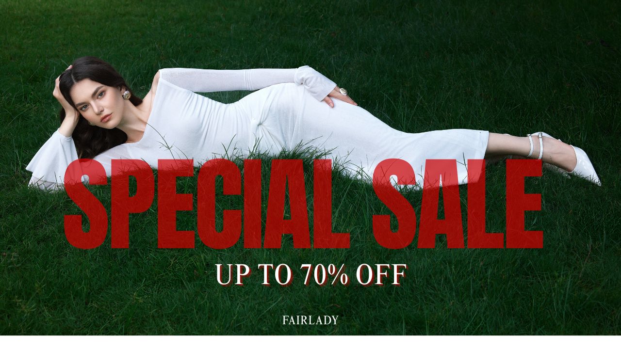 [???] FAIR LADY – Let us make your day  ? Top1Fashion ?  The biggest promotion of the year from FAIRLADY
Enjoy 10–70% off selected designs at exceptional prices.Available in-store & online
——————— , shares-7✔️ , likes-46❤️️ , date-2025-11-26 02:22:36????????