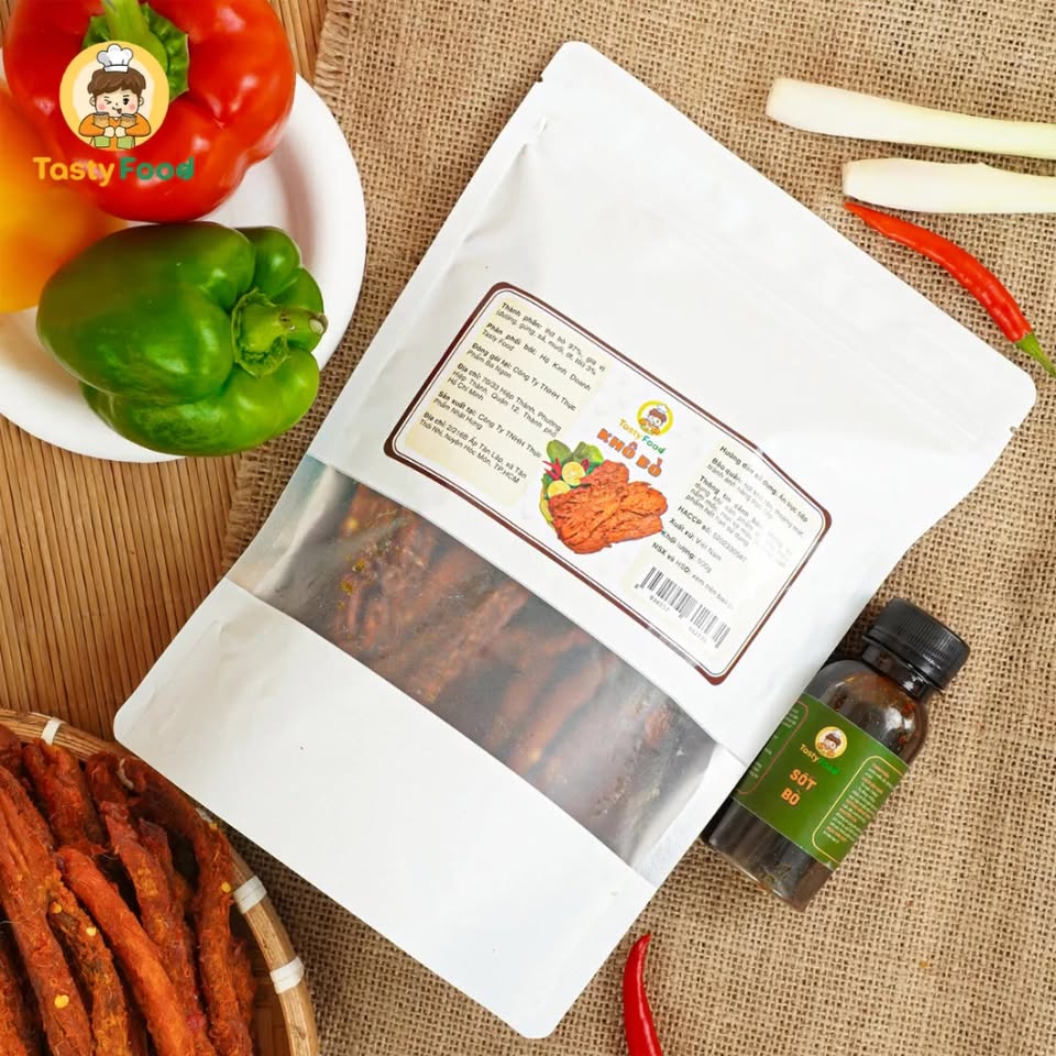 [🆕🇻🇳] Khô bò Tasty Food – Xưởng sản xuất khô bò & các loại khô thịt, khô hải sản 🍔 Top1Food  🍜  , shares-0✔️ , likes-5❤️️ , date-2025-11-24 17:07:18🇻🇳🇻🇳🇻🇳📰🆕