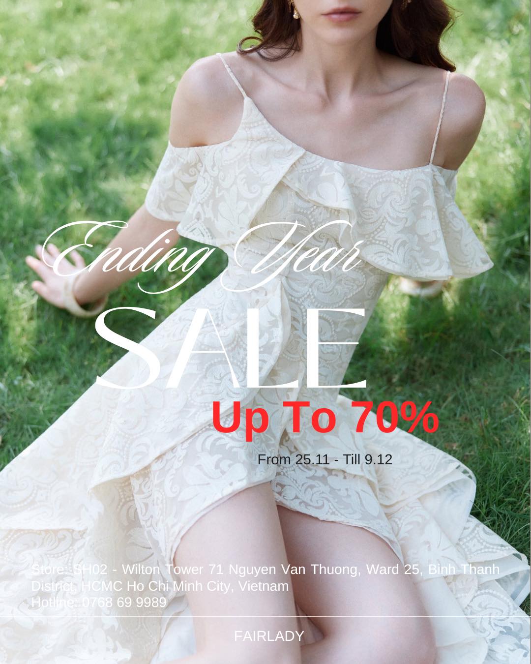 [???] FAIR LADY – Let us make your day  ? Top1Fashion ?  The biggest promotion of the year from FAIRLADY
Enjoy 10–70% off selected designs at exceptional prices.Available in-store & online
——————— , shares-1✔️ , likes-534❤️️ , date-2025-11-24 18:52:20????????