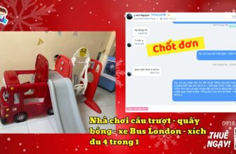 [🧸️🇻🇳] Cho Thuê Đồ Chơi Trẻ Em Cao Cấp Toys4Kids 🎈Top1Toys🧸️   LẠI THÊM MỘT ĐƠN CỰC HOT – NHÀ CHƠI 4 TRONG 1 LÊN ĐƯỜNG!
Cuối tuần này các bé nhà mẹ khách sẽ có mini playground tại gia luônMẹ khách chốt ngay:
Nhà  , shares-1✔️ , likes-0❤️️ , date-2025-12-10 20:30:04🇻🇳🇻🇳🇻🇳📰🆕