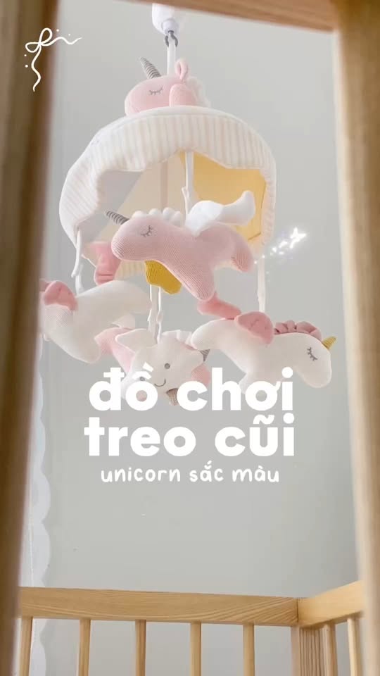 [🆕🇻🇳] Sosa Room – Sản phẩm ga, gối, mền, quây cũi và phụ kiện cho bé 🧑‍🧒❤️️👶⭐️ Đồ chơi treo cũi unicorn sắc màu  , shares-0✔️ , likes-4❤️️ , date-2025-12-02 02:01:14🇻🇳🇻🇳🇻🇳📰🆕