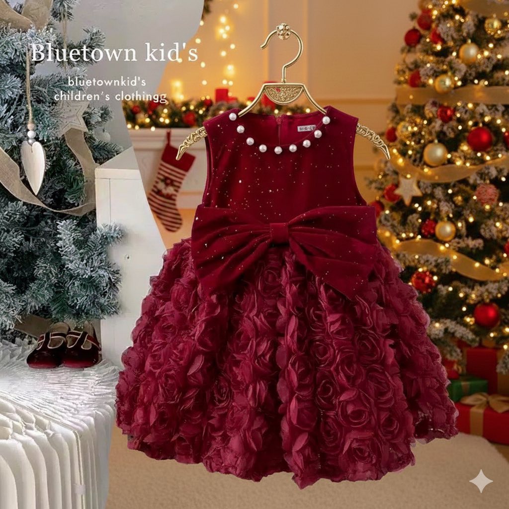 [🆕🇻🇳]  H&A Kids Store – Thế giới quần áo, đồ chơi cho bé 🧑‍🧒❤️️👶⭐️  Đầm Công Chúa Đón Giáng Sinh 
Lung linh sắc màu đỏ 
– Chất dạ chính phẩm loại 1 mềm mịn mát
– Hàng Thiết kế may kỹ
 ——-
Nhận hàng kiểm tra hàng trước  , shares-1✔️ , likes-25❤️️ , date-2025-12-01 05:03:06🇻🇳🇻🇳🇻🇳📰🆕