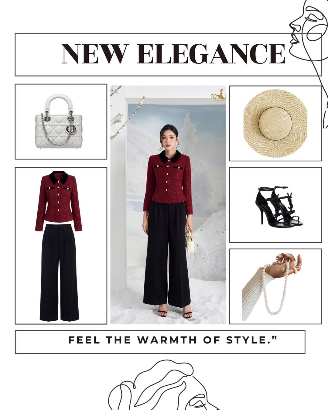[🆕🇻🇳] TG Mode – Chuyên đồ thiết kế thời trang nữ 👕 Top1Fashion 👗   NEW ELEGANCE — The Viral Winter Look
Sắc đỏ burgundy đang là màu “gây sốt” mùa lạnh, và chiếc tweed jacket này chính là phiên bản sang nhất bạn có thể có , shares-0✔️ , likes-1❤️️ , date-2025-12-03 18:30:00🇻🇳🇻🇳🇻🇳📰🆕