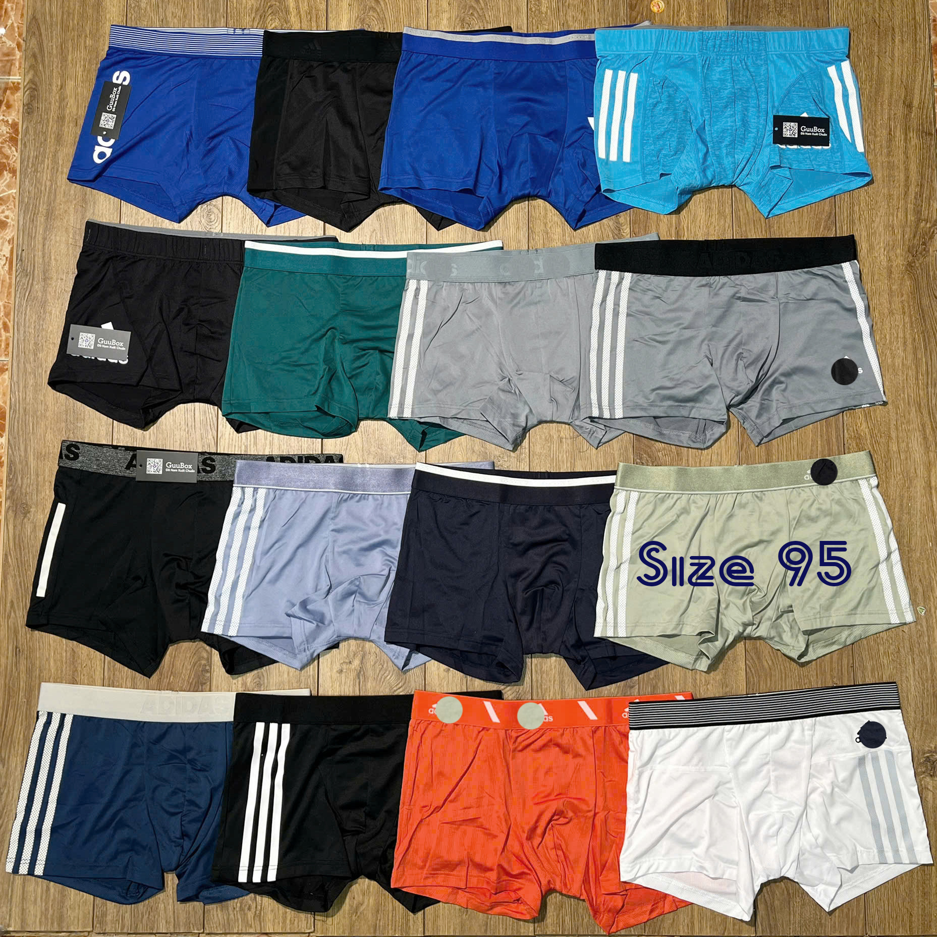 [🆕🇻🇳] GuuBox – Đồ Nam Xuất Chuẩn & Xách Tay 👕 Top1Fashion 👗  Lâu rồi shop mới có boxer “AZlD@S”.. Climacool
Sp dư xịn xuất tt Hàn Quốc
Size 95, 100, 105, 110
Tương đương quần từ 29 – 36 ạ
Size 95  ~  Size (29, 30)
Si , shares-6✔️ , likes-9❤️️ , date-2025-12-03 03:07:58🇻🇳🇻🇳🇻🇳📰🆕