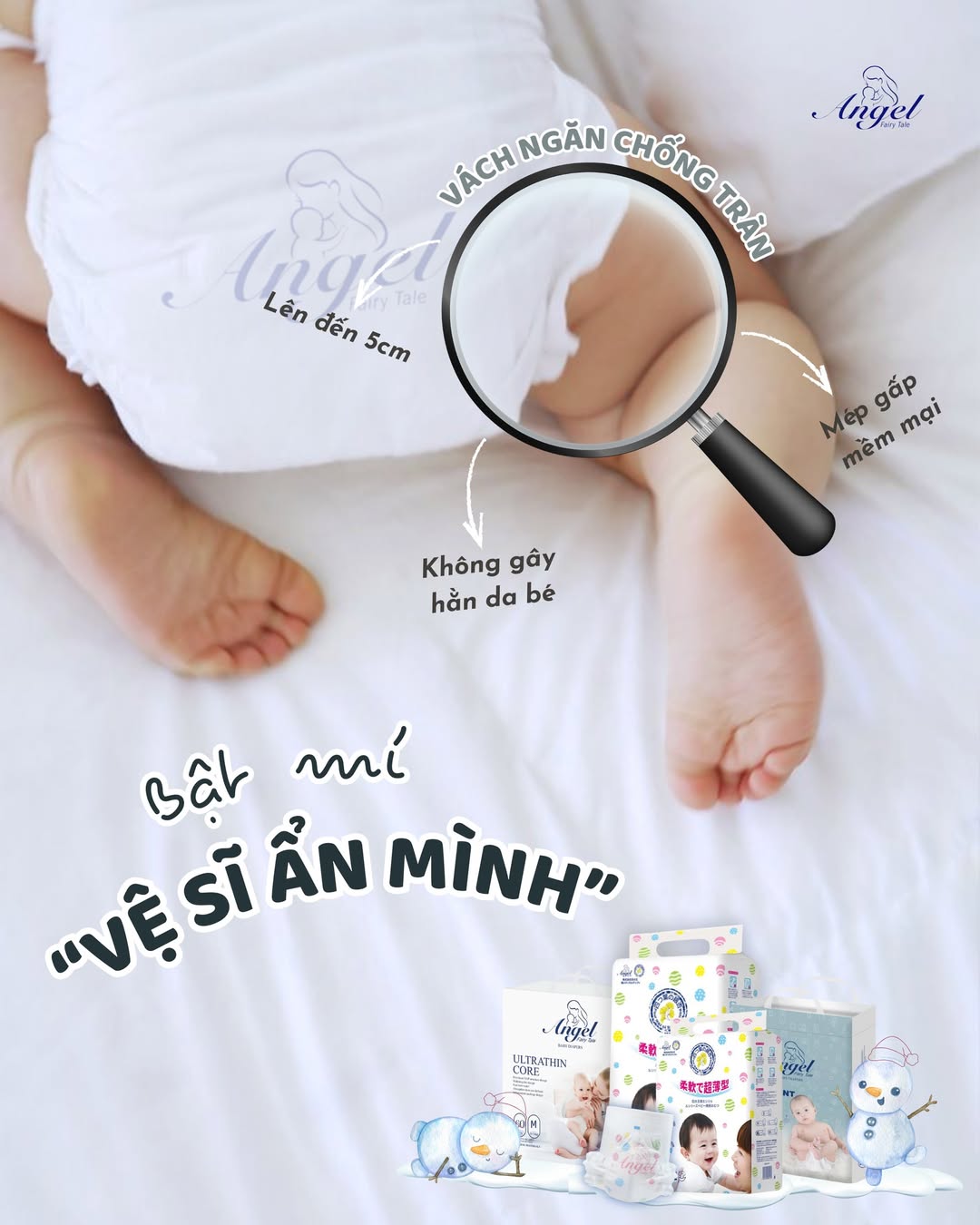 [🆕🇻🇳] TÃ BỈM ANGEL – Nhà sản xuất, nhập khẩu và phân phối Tã Bỉm Angel chính hãng 🧑‍🧒❤️️👶⭐️  “VỆ SĨ ẨN MÌNH” – VÁCH NGĂN CHỐNG TRÀNMẹ có bao giờ tự hỏi:
“Bé vận động cả ngày, ngủ xoay đủ hướng mà tã Angel vẫn khô ráo, sạch sẽ?”Câu trả lời nằ , shares-1✔️ , likes-2❤️️ , date-2025-12-04 20:41:03🇻🇳🇻🇳🇻🇳📰🆕