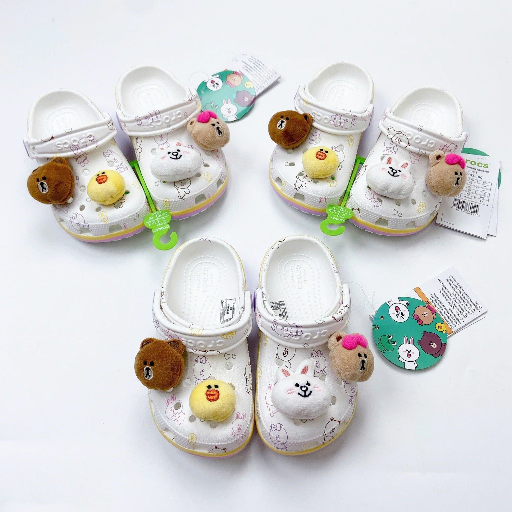 [🆕🇻🇳] À ơi baby – Đồ em bé, Đồ trẻ em 🧑‍🧒❤️️👶⭐️ Dép sục Crocs Line Frends kèm bộ Sticker dễ thương như hình cho mẹ và bé size từ 23-39
Siêu phẩm dép sục cho bé (hàng xuất dư chuẩn, ảnh shop tự chụp 100%) , shares-0✔️ , likes-1❤️️ , date-2025-12-05 15:54:38🇻🇳🇻🇳🇻🇳📰🆕