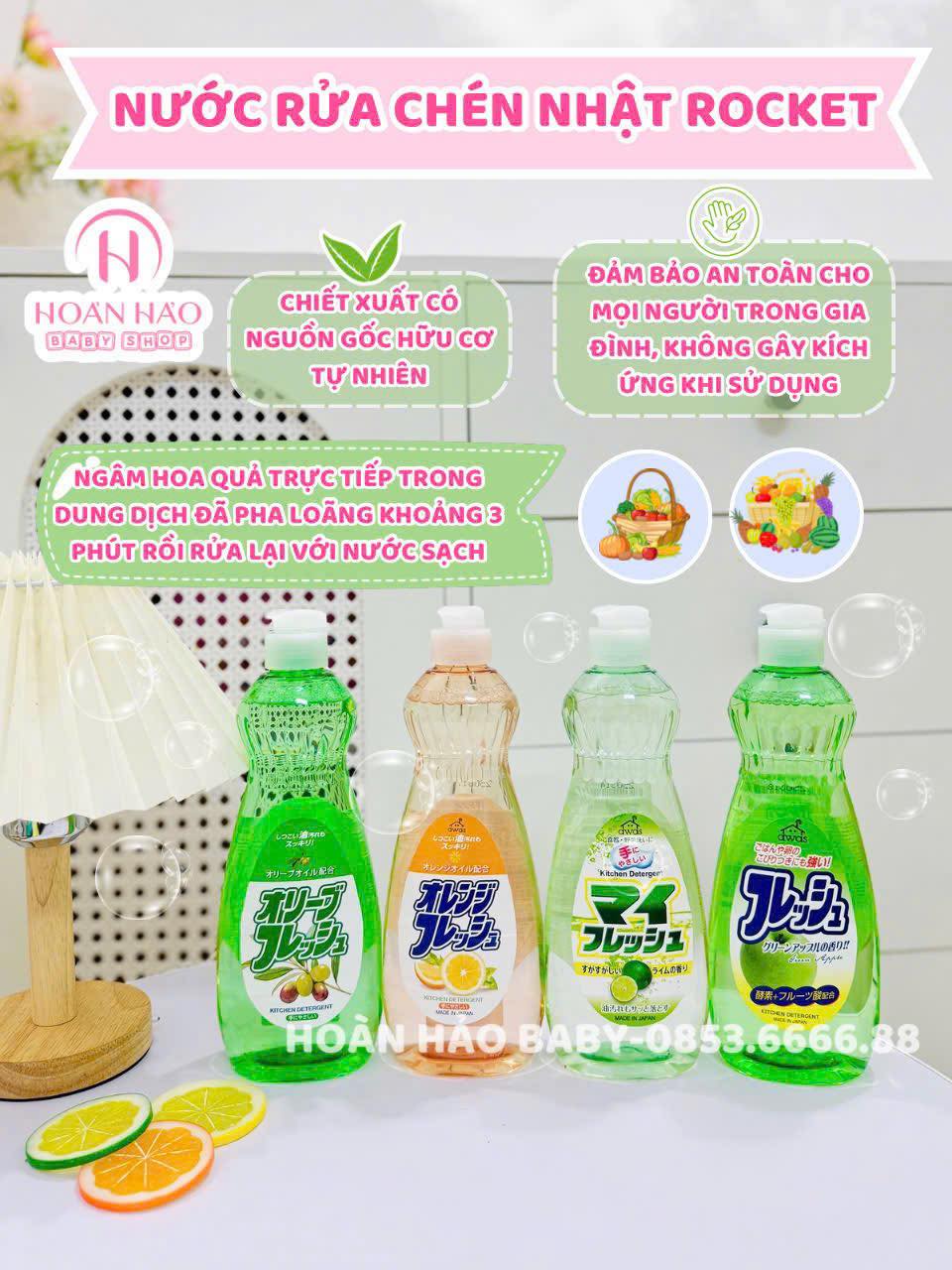 [🆕🇻🇳]  HOÀN HẢO – Mom & Baby Shop – CHUYÊN ĐỒ DỤNG MẸ VÀ BÉ CAO CẤP BẠC LIÊU 🧑‍🧒❤️️👶⭐️ Mẹ đang không biết bát, chén con ăn xong nên rửa bằng gì cho an toàn thì tham khảo ngay nước rửa hữu cơ Rocket Nhật nhéNƯỚC RỬA BÁT ROCKET #600MLXuất , shares-0✔️ , likes-49❤️️ , date-2025-12-10 00:30:13🇻🇳🇻🇳🇻🇳📰🆕