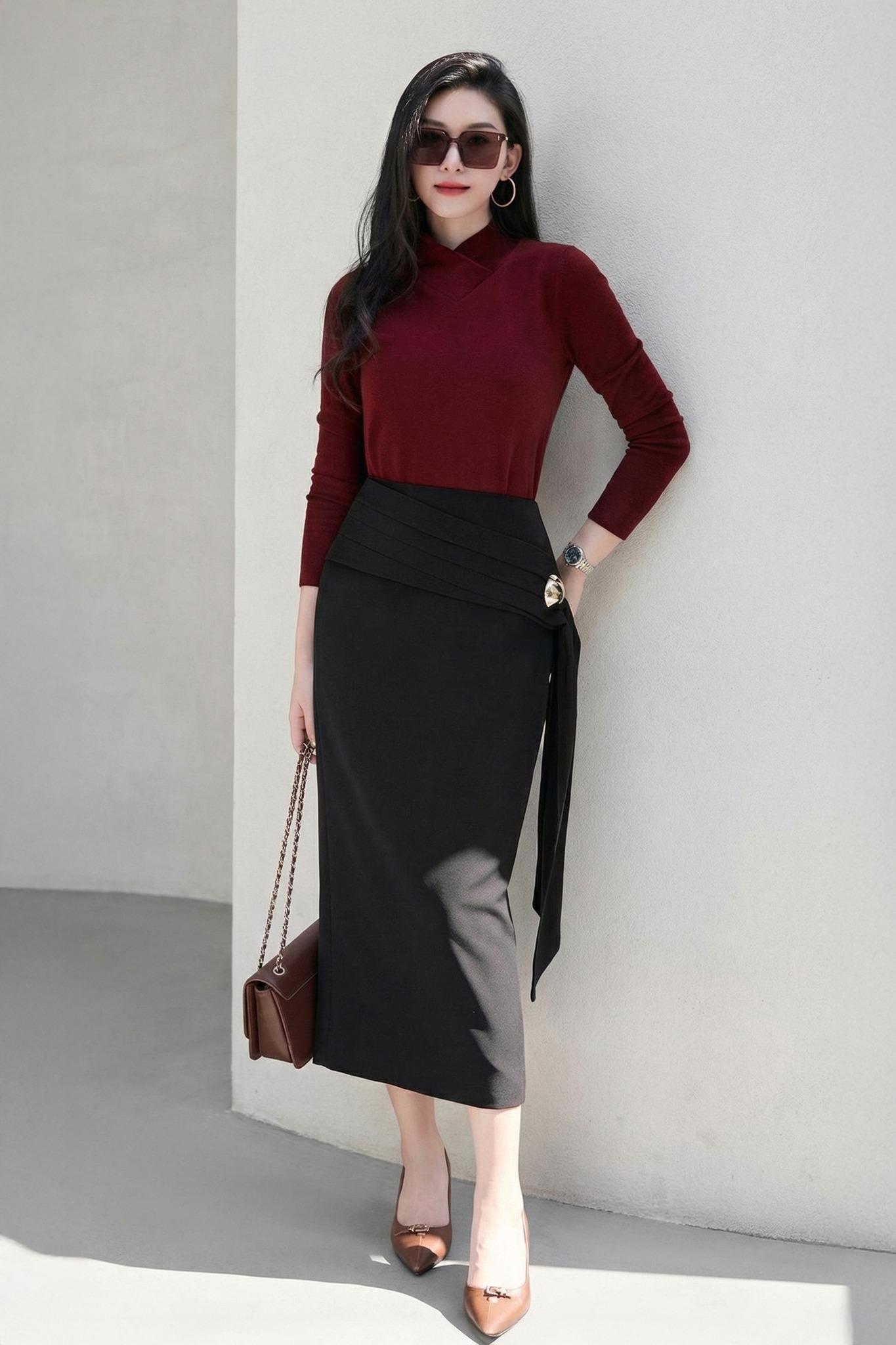 [🆕🇻🇳] Ferríni Clothing – KHÍ CHẤT NGỜI SÁNG – DÁNG VÓC NHƯ HOA – Cửa hàng quần áo nữ[🆕Top1Vietnam🇻🇳]  👕 Top1Fashion 👗  𝑨 𝒔𝒉𝒂𝒅𝒆 𝒕𝒉𝒂𝒕 𝒔𝒑𝒆𝒂𝒌𝒔 𝒊𝒏 𝒒𝒖𝒊𝒆𝒕 𝒄𝒐𝒏𝒇𝒊𝒅𝒆𝒏𝒄𝒆
Burgundy xuất hiện để khẳng định sự hiện diện của người phụ nữ — trầm ấm, cuốn hút và đầy bản lĩnh. 
Áo len ôm theo , shares-0✔️ , likes-4❤️️ , date-2025-12-08 19:00:04🇻🇳🇻🇳🇻🇳📰🆕