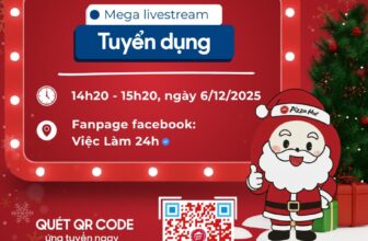 [🆕🇻🇳] Pizza Hut VN Recruitment  👁 Top1Jobs👥  PIZZA HUT THAM GIA LIVESTREAM VIỆC LÀM CÙNG VIECLAM24H!
Bạn đang tìm việc part-time cuối năm, muốn chọn ca linh hoạt, môi trường gen Z, năng động, thân t , shares-3✔️ , likes-7❤️️ , date-2025-12-06 03:00:29🇻🇳🇻🇳🇻🇳📰🆕