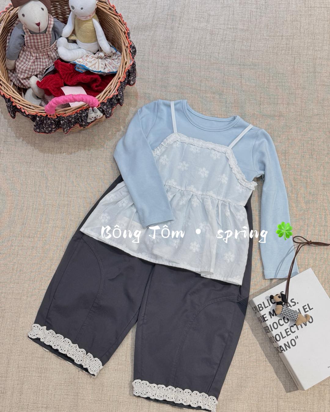 [???]  Bông Tôm clothing shop – Chuyên cung cấp sỉ,lẻ hàng quảng châu  ?‍?❤️️?⭐️  Mỗi bạn bé là 1 thiên thần nên đồ mỏng xinh yêu cho các bé miền Nam cũng sẵn nhà #BôngTôm rồi ạ.Size 110-150Hàng có sẵnIb shop để tư vấn mẫu và s , shares-2✔️ , likes-2❤️️ , date-2025-12-11 21:58:40????????