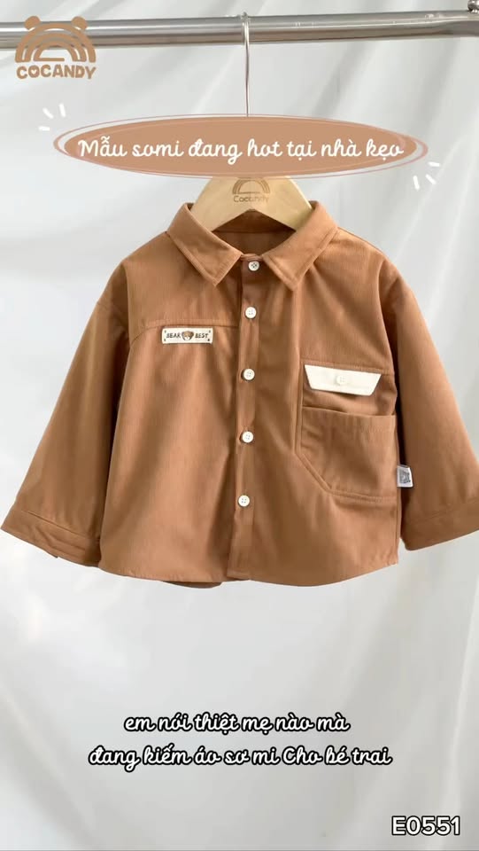 [🆕🇻🇳] Cocandy kids – Thương hiệu thời trang thiết kế dành cho bé 🧑‍🧒❤️️👶⭐️ Sơ mi nhung tăm cho mùa đông ấm áp #ccd #dothudong #cocandy #cocandykids #thoitrangthietke #aosomidaitay , shares-0✔️ , likes-5❤️️ , date-2025-12-06 19:01:19🇻🇳🇻🇳🇻🇳📰🆕