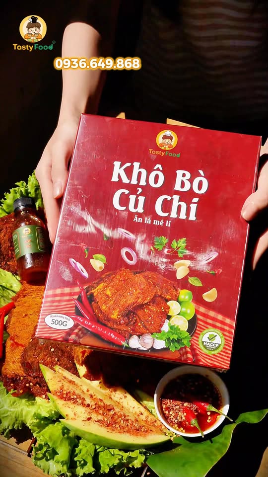 [🆕🇻🇳] Khô bò Tasty Food – Xưởng sản xuất khô bò & các loại khô thịt, khô hải sản 🍔 Top1Food  🍜  , shares-0✔️ , likes-1❤️️ , date-2025-12-10 18:26:30🇻🇳🇻🇳🇻🇳📰🆕