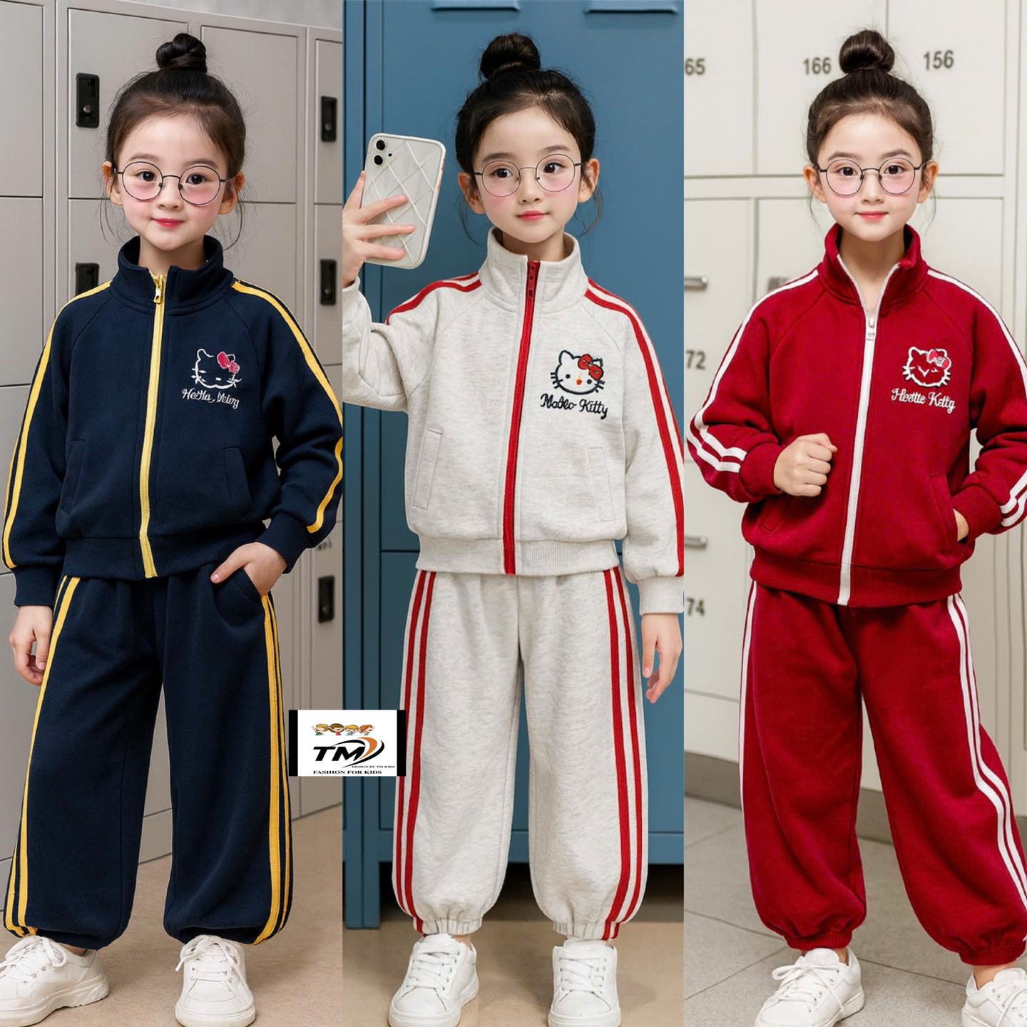 [🆕🇻🇳]  Xưởng may quần áo trẻ em 🧑‍🧒❤️️👶⭐️ #TM1979SET NỈ HELLO KITTY – SIÊU XINH, SIÊU ẤM, SIÊU DỄ THƯƠNG
Mẹ ơi, set nỉ Kitty 3 màu ĐỎ – KEM – XANH NAVY đang gây sốt đây ạ!
Form rộng xinh, chất  , shares-0✔️ , likes-0❤️️ , date-2025-12-05 17:36:58🇻🇳🇻🇳🇻🇳📰🆕