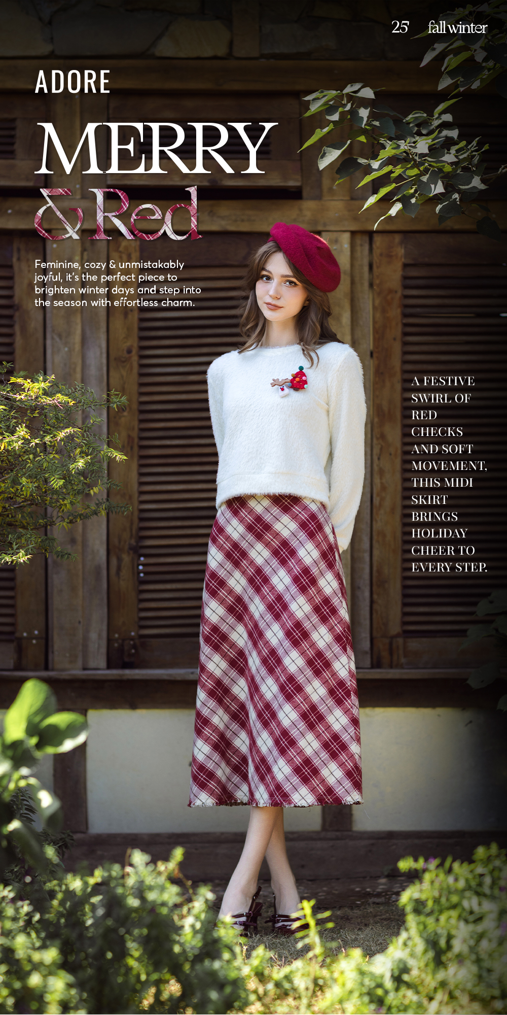 [🆕🇻🇳] ADORE DRESS – Là thế hệ thương hiệu thời trang trẻ 👕 Top1Fashion 👗  𝐌𝐄𝐑𝐑𝐘 & 𝐑𝐄𝐃Một điểm chạm lấp lánh của mùa lễ hội, chân váy midi karo đỏ rua gấu mang theo sắc đỏ rực rỡ và chuyển động mềm mại, tạo nên nét vui tươi rất  , shares-3✔️ , likes-21❤️️ , date-2025-12-08 21:29:02🇻🇳🇻🇳🇻🇳📰🆕