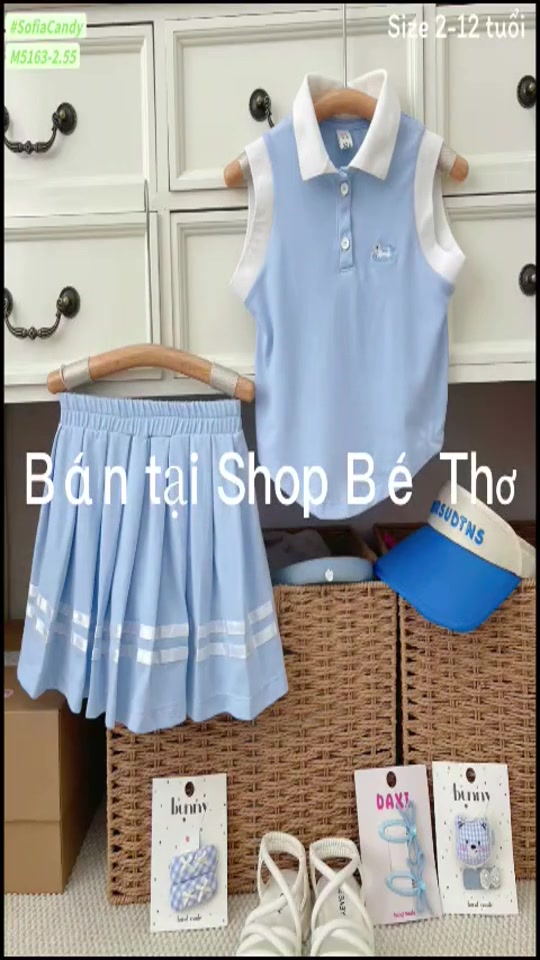 [🆕🇻🇳] Nous quận 1 – Bé Thơ cung cấp Đồ sơ sinh trọn gói 🧑‍🧒❤️️👶⭐️ Set váy Tết màu xanh cho bé Sofia Candy

Đồ Tết cho bé 1 đến 10 tuổi tại shop Bé Thơ 
Size 2-10 ( 10-33kg)
Giá từ 200-210k 

 Mua hàng:
Trực tiếp tại: Shop , shares-0✔️ , likes-0❤️️ , date-2025-12-17 00:32:40🇻🇳🇻🇳🇻🇳📰🆕