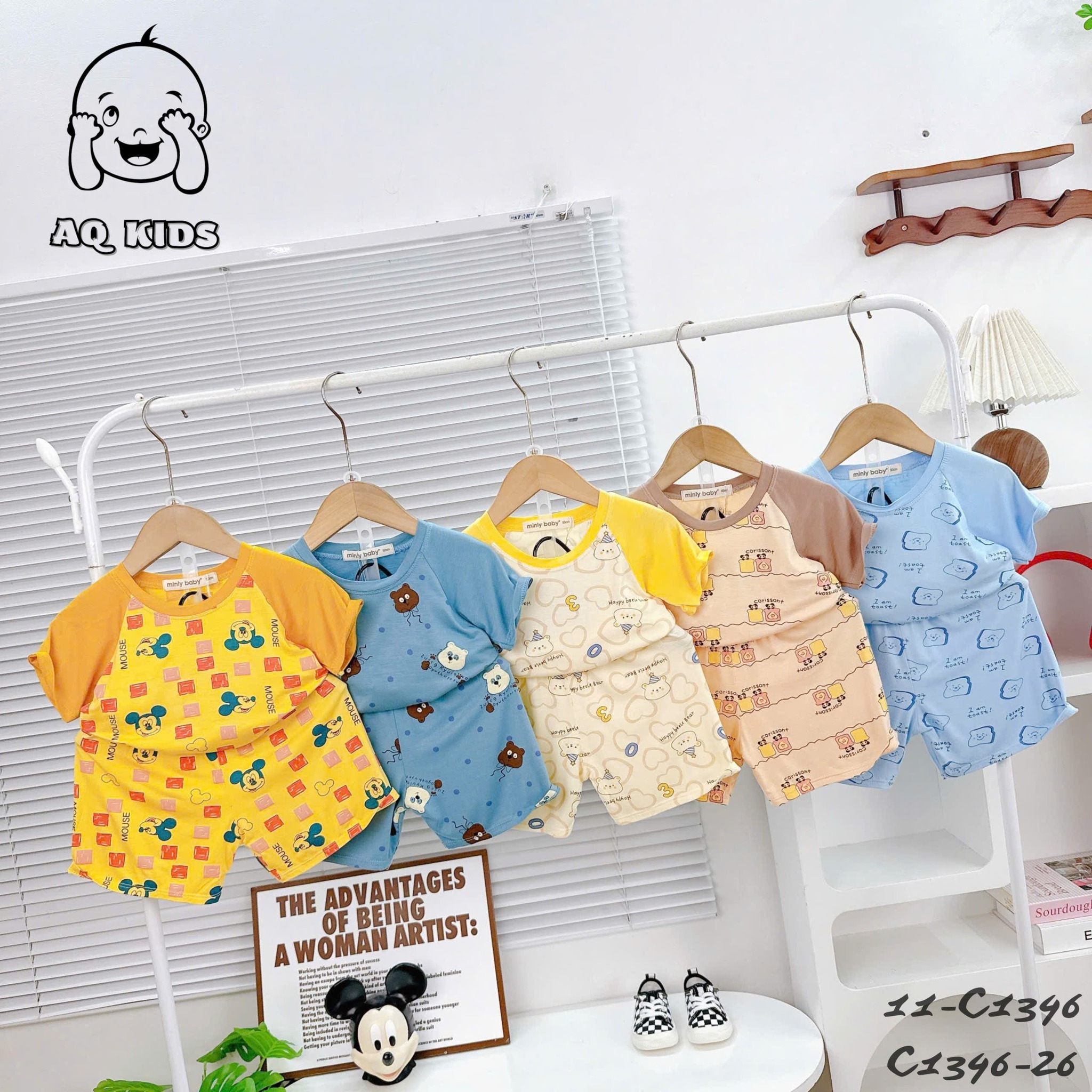 [🆕🇻🇳]  CHANH Kid Momm – CHUYÊN QUẦN ÁO – ĐỒ DÙNG MẸ VÀ BÉ❤️ 🧑‍🧒❤️️👶⭐️ (New) Bộ cộc thun lạnh Minlybaby raglang in hoạ tiết – C1346 – BCIB49Thun lạnh loại 1 SG Minlybaby mềm mát, hình in k bong tróc.Size nhí 90-120
Size  , shares-0✔️ , likes-5❤️️ , date-2025-12-09 15:47:31🇻🇳🇻🇳🇻🇳📰🆕