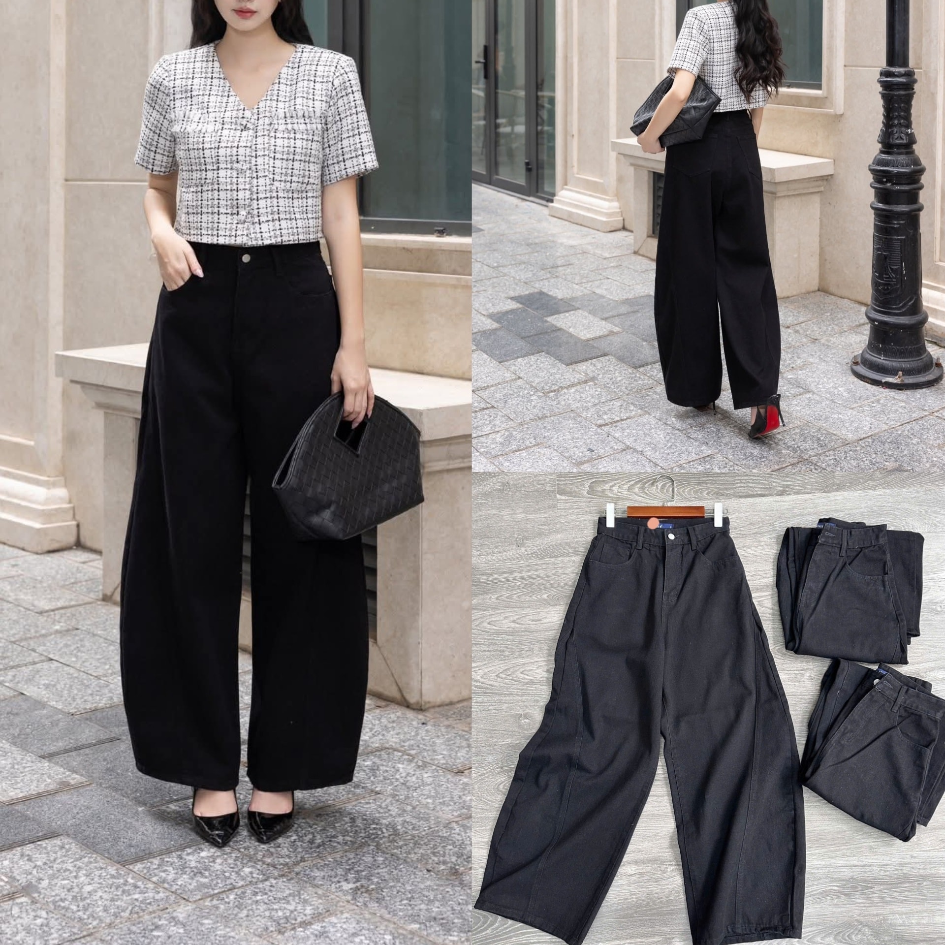 [🆕🇻🇳] K2K Boutique VNXK – QUẦN ÁO VNXK  👕 Top1Fashion 👗  Quần jean Co…mf. Form suông rộng thời thượng, che khuyết điểm đỉnh cao. Chất vải dày dặn, đứng form mặc thoải mái, không bí, không lộ
Bảng size:
Sz S: E , shares-1✔️ , likes-4❤️️ , date-2025-12-10 18:13:59🇻🇳🇻🇳🇻🇳📰🆕