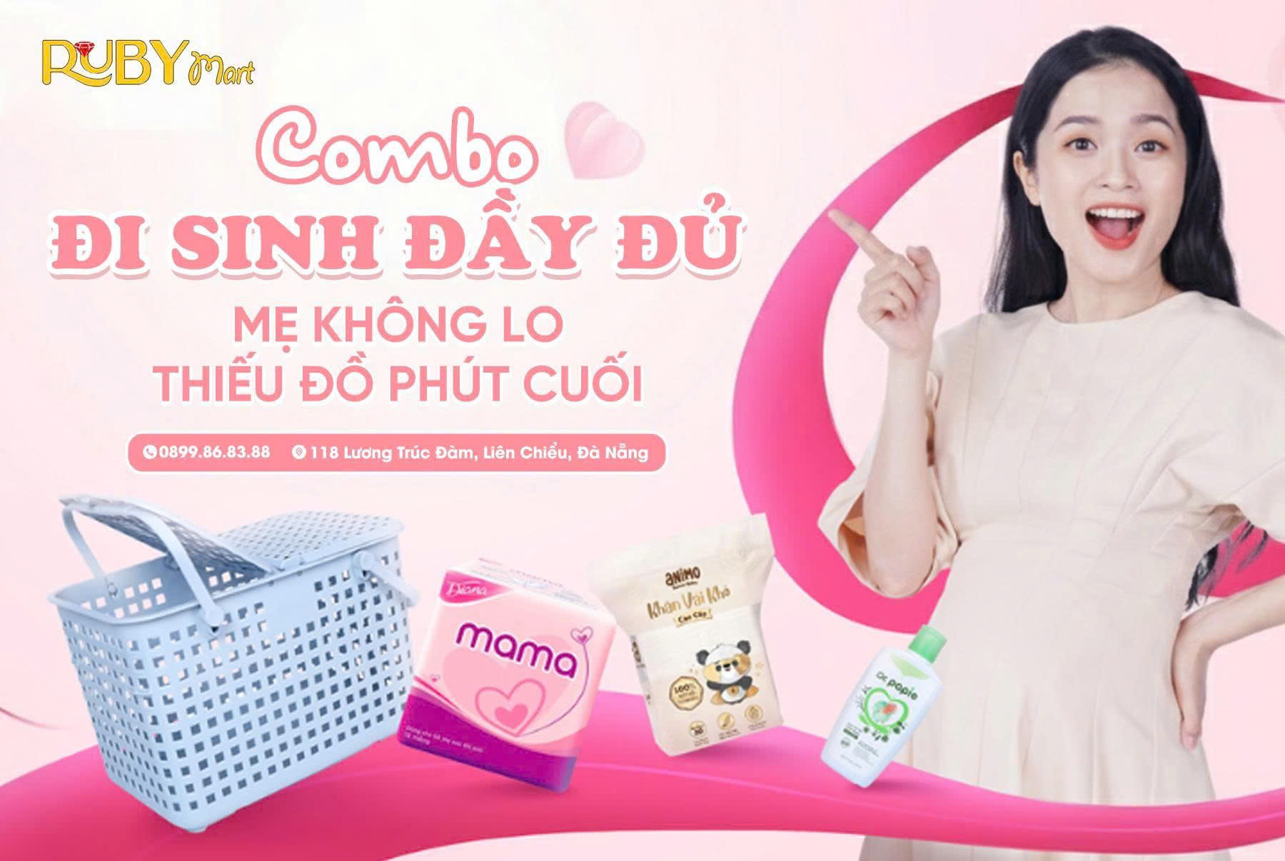 [🆕🇻🇳] Ruby Mart 118 Lương Trúc Đàm – Mẹ và bé – Gửi trọn yêu thương 🧑‍🧒❤️️👶⭐️  COMBO ĐI SINH ĐẦY ĐỦ – MẸ AN TÂM VỀ ĐÍCH!Chuẩn bị hành trang đón bé yêu chưa bao giờ nhanh & gọn đến thế! Chỉ 1 combo – mẹ có đủ đồ dùng thiết yếu, khô , shares-0✔️ , likes-45❤️️ , date-2025-12-10 16:09:34🇻🇳🇻🇳🇻🇳📰🆕