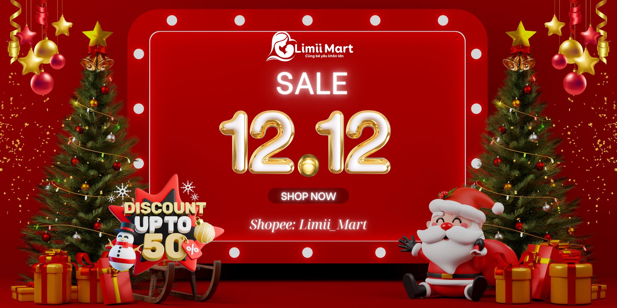 [🆕🇻🇳] Limii Mart – Cùng Bé yêu khôn lớn 🧑‍🧒❤️️👶⭐️  𝟏𝟐/𝟏𝟐 𝐋𝐢𝐦𝐢𝐢 𝐌𝐚𝐫𝐭 𝐜𝐨́ 𝐠𝐢̀??Thông tin cụ thể sẽ có vào sáng mai nhé Ba Mẹ!Gian hàng sọp pi chính hãng cũng đã có rất nhiều Voucher từ Sàn. Mời các Mẹ  , shares-0✔️ , likes-0❤️️ , date-2025-12-12 04:37:25🇻🇳🇻🇳🇻🇳📰🆕