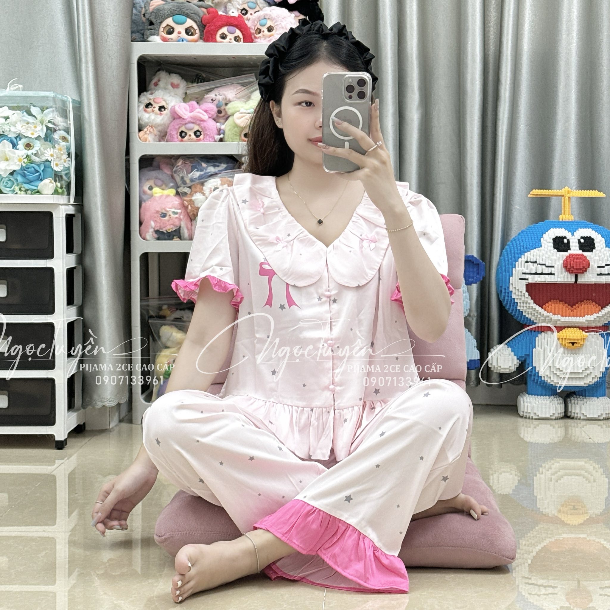 [🆕🇻🇳] Ngọc Tuyền Nè – Pijama Cao Cấp 2CE 👕 Top1Fashion 👗  Tiểu thư sen ngọc trai, from 40-58kí
 , shares-0✔️ , likes-6❤️️ , date-2025-12-08 16:23:37🇻🇳🇻🇳🇻🇳📰🆕