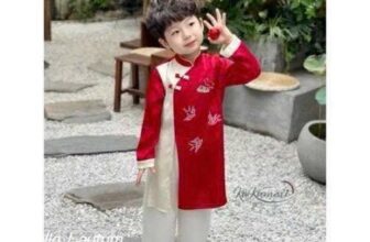 [???]  BoBo – Shop đồ em bé  ?‍?❤️️?⭐️ Áo dài tết thêu hạc
#105k / set
Sz 8-20kg
, shares-0✔️ , likes-0❤️️ , date-2025-12-12 05:45:16????????