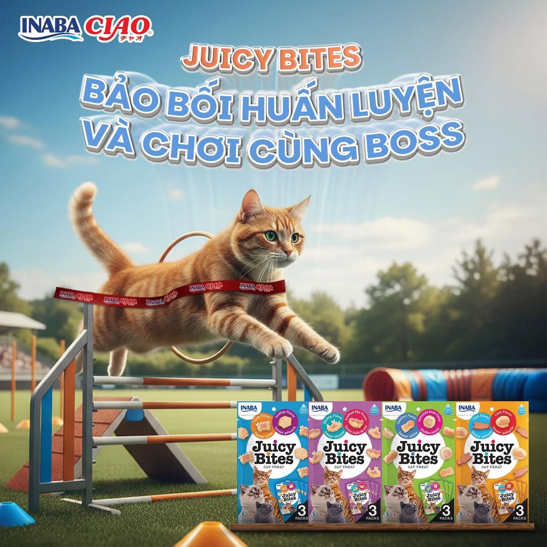 [🆕🇻🇳] PawPaw Petshop – Thức ăn, Phụ kiện & Spa cho thú cưng 🐶🦜 Top1Pets 🐱🐠  JUICY BITES – BẢO BỐI HUẤN LUYỆN & CHƠI CÙNG BOSS 

Huấn luyện boss giờ vừa dễ, vừa vui hơn bao giờ hết 
Với Juicy Bites – snack mềm, dễ nhai, mùi thơm tự , shares-0✔️ , likes-1❤️️ , date-2025-12-21 02:30:22🐶🐱🇻🇳🇻🇳🇻🇳📰🆕