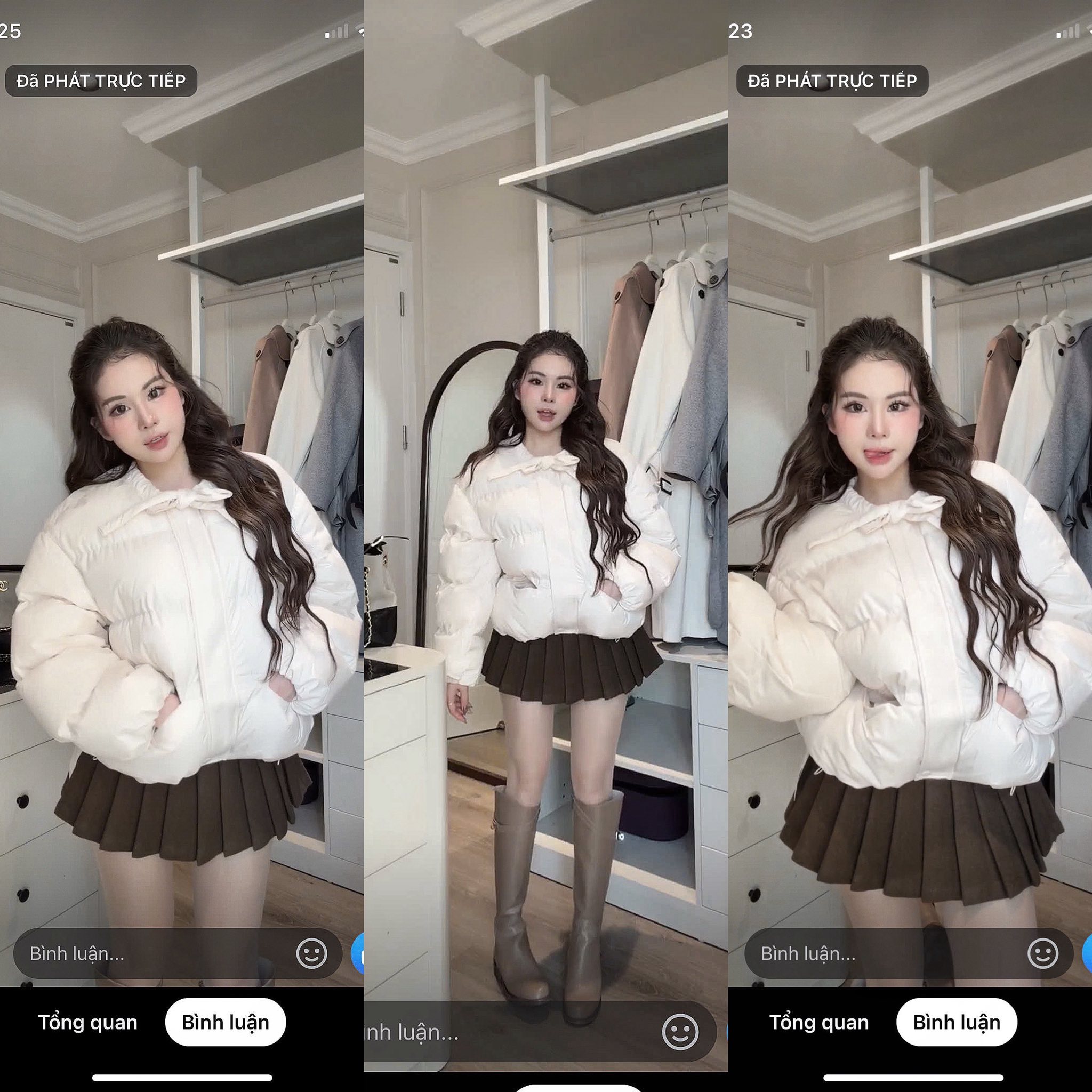 [🆕🇻🇳] KHANH LE-Cửa hàng quần áo nữ 👕 Top1Fashion 👗  TOP tổng hợp ce ơiiii, Giảm ngay #100k/sp khi khách cmt vào bài viết nhaaaa hihiii  hoá đơn trên 1tr e FREE SHIP đối với những mẫu trong top pic này ạ, ce  , shares-3✔️ , likes-104❤️️ , date-2025-12-17 03:36:41🇻🇳🇻🇳🇻🇳📰🆕