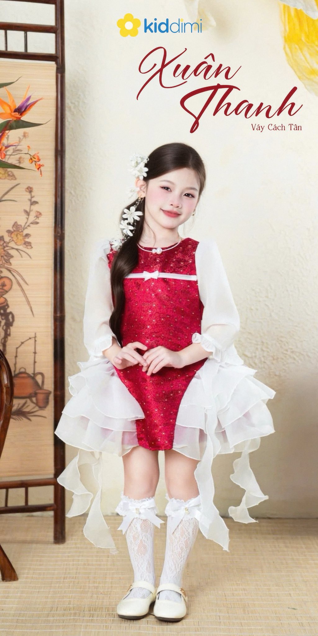 [🆕🇻🇳] Kiddimi Việt Nam – Thời trang thiết kế phong cách thanh lịch cho bé.LOCAL BRAND for KIDS 🧑‍🧒❤️️👶⭐️ 𝐕𝐚́𝐲 𝐜𝐚́𝐜𝐡 𝐭𝐚̂𝐧 𝐗𝐮𝐚̂𝐧 𝐓𝐡𝐚𝐧𝐡 | Cách tân sành điệu, bé diện là yêu 

Tết này, mẹ muốn bé yêu trông thật dịu dàng nhưng vẫn giữ được nét tinh nghịch của lứa t , shares-0✔️ , likes-5❤️️ , date-2025-12-19 04:13:06🇻🇳🇻🇳🇻🇳📰🆕