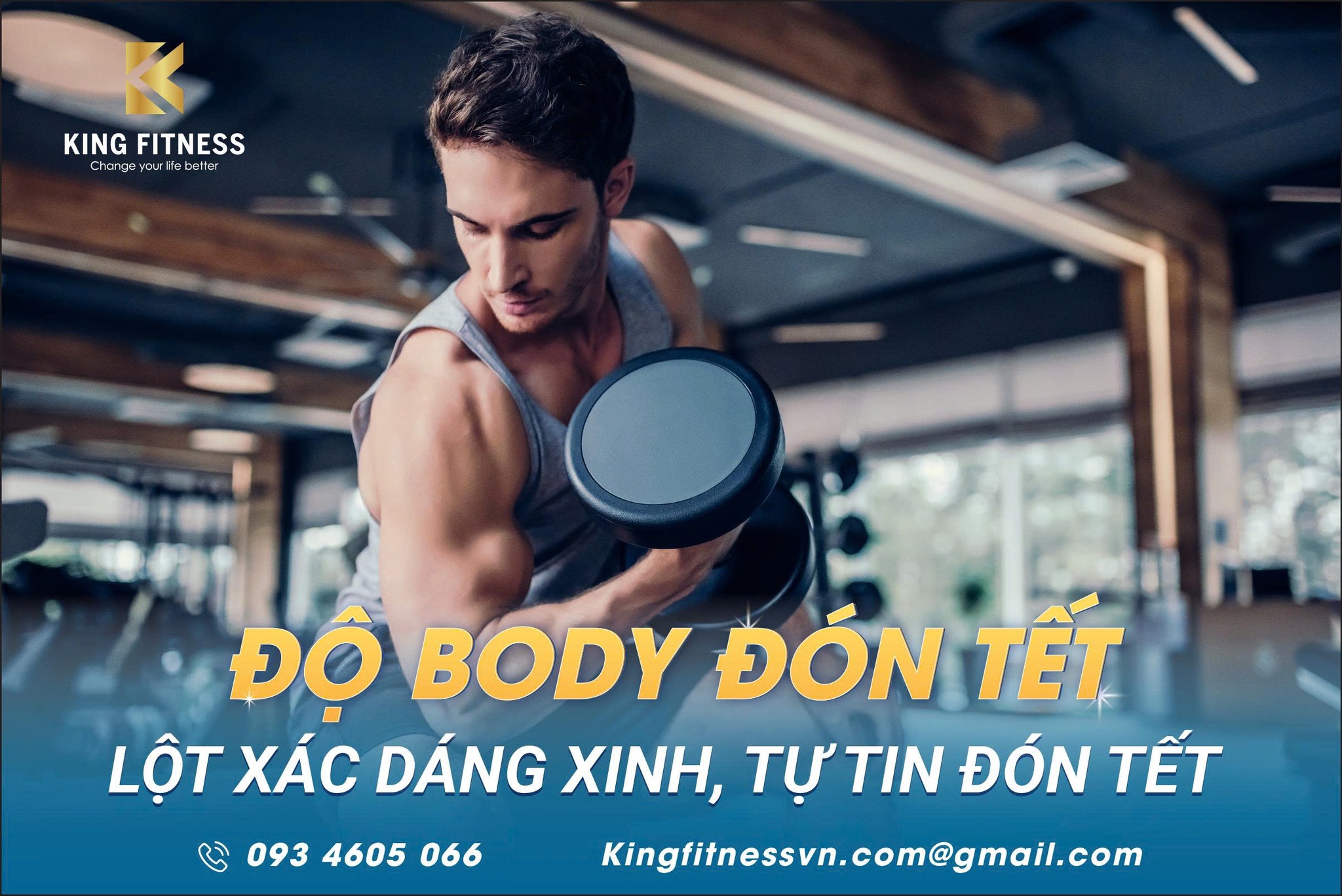 [🆕🇻🇳] King Fitness Yoga & Pool – The Zei, Số 8 Lê Đức Thọ 🧘 Top1Yoga 🤸🏻‍♀️  ĐỘ BODY ĐÓN TẾT – LỘT XÁC DÁNG XINH, TỰ TIN ĐÓN TẾT  

Tết đang đến rất gần. Bạn sẽ xuất hiện trong những buổi gặp gỡ đầu năm với vóc dáng tự tin – gọn gà , shares-0✔️ , likes-3❤️️ , date-2025-12-19 22:15:49🇻🇳🇻🇳🇻🇳📰🆕