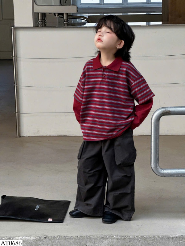 [🆕🇻🇳] Nan clothes – chuyên bán buôn bán lẻ quần áo trẻ em 🧑‍🧒❤️️👶⭐️ Mã AT0686 — G.i.á #215k 

ÁO POLO KẺ CHO BÉ TRAI 
Mặc đi học – đi chơi đều đẹp nha mẹ 

sz 90-150
90: 11-13kg 
100: 13-15kg 
110: 15-17kg 
120: 17-20kg 
 , shares-1✔️ , likes-0❤️️ , date-2025-12-20 22:01:57🇻🇳🇻🇳🇻🇳📰🆕