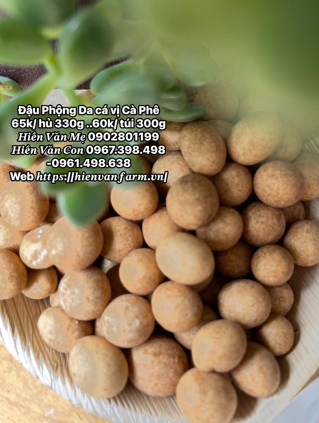 [🆕🇻🇳] MỨT SẠCH HIỀN VĂN 🍔 Top1Food  🍜 Đậu Phộng Da Cá vị Cà Phê.. Vừa lạ lại vừa ngon .. Thơm lừng à nhen , nhâm nhi vui miệng làm mồi nhạo cũng ok lun
#65k/ hỉ 330g ..#60K/ túi 300g 
𝑯𝒊𝒆̂̀𝒏 𝑽𝒂 , shares-0✔️ , likes-6❤️️ , date-2025-12-16 16:28:08🇻🇳🇻🇳🇻🇳📰🆕