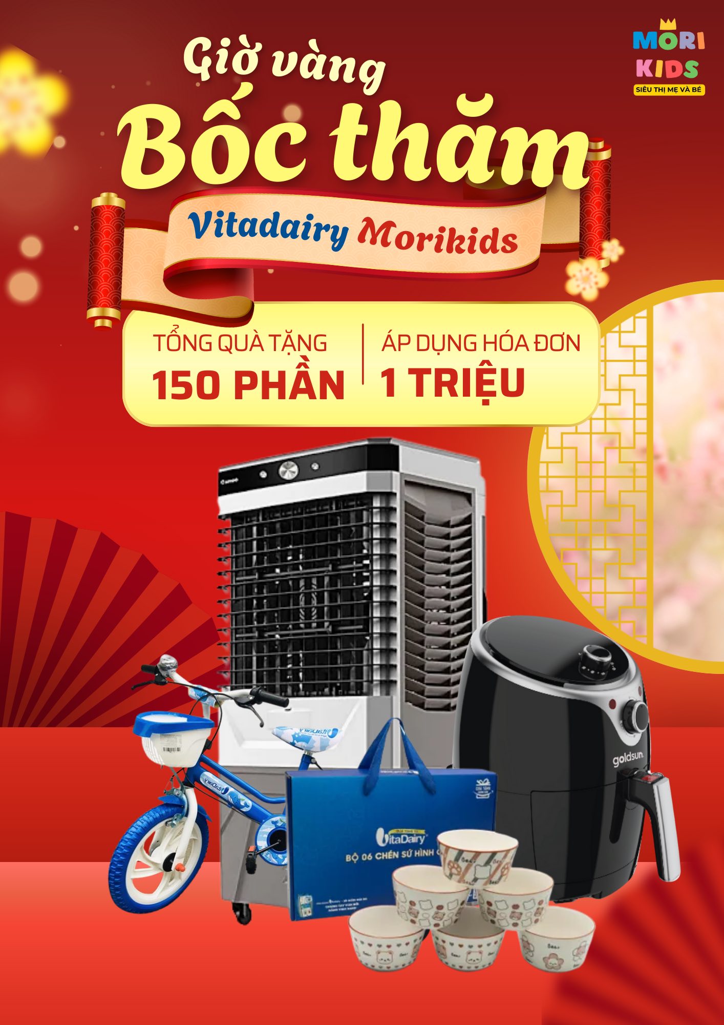 [🆕🇻🇳] Siêu thị mẹ và bé MORI KIDS – Chuyên kinh doanh các sản phẩm sữa bỉm cho bé, trọn gói đi sinh 🧑‍🧒❤️️👶⭐️ MUA SỮA VIATADAIRY NHẬN PHIẾU BỐC THĂM GIỜ VÀNG

Tada  Vậy là chương trình tri ân khách hàng 100% có quà của Vitadairy x Mori kids tới rồi. Các khách hàng  , shares-4✔️ , likes-1❤️️ , date-2025-12-21 21:13:02🇻🇳🇻🇳🇻🇳📰🆕