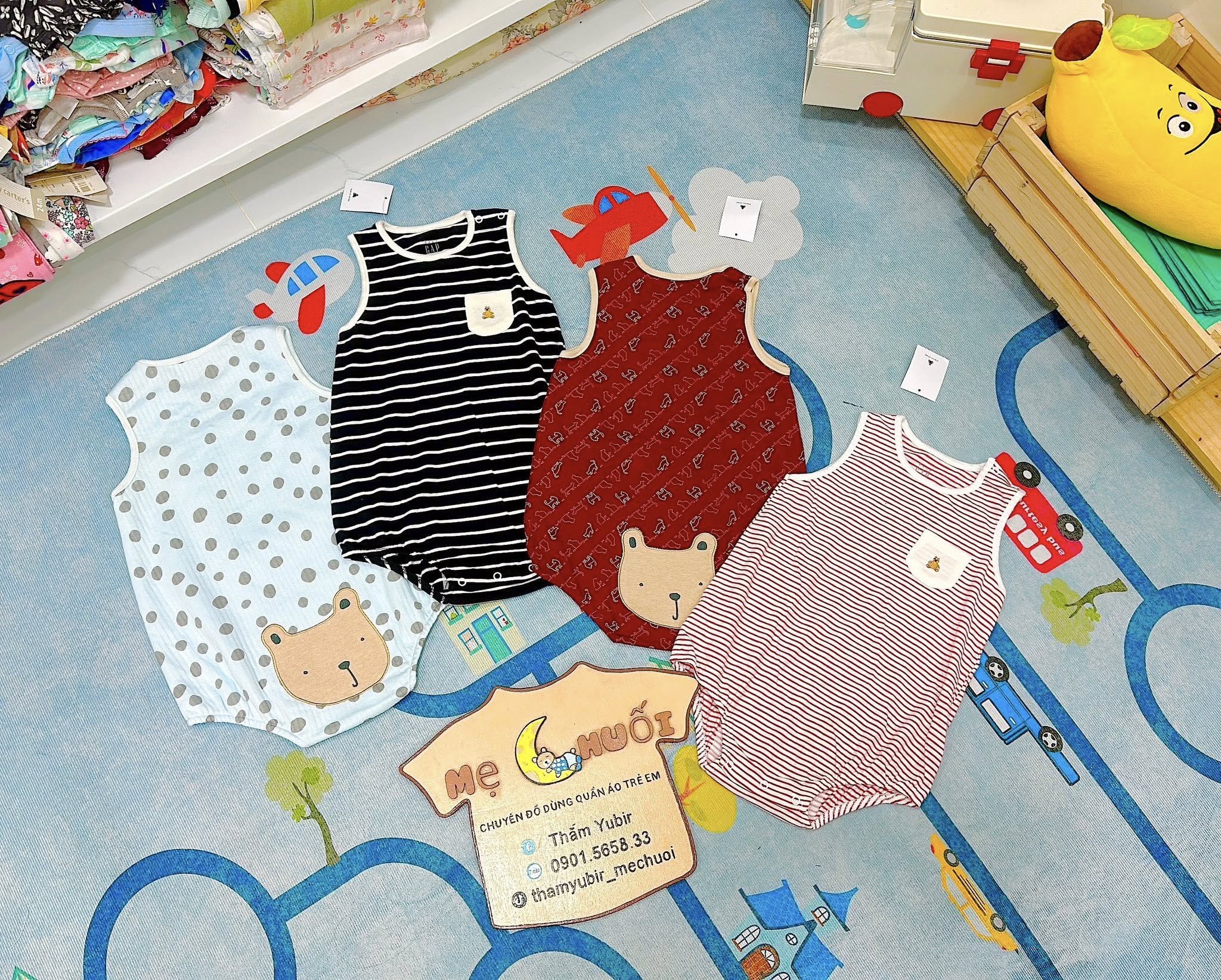 [🆕🇻🇳] Mẹ Chuối Chuyên Quần Áo Trẻ Em Các hãng H-M,Ne-xt,Car-ter’s,Dis-ney,Geo-rge 🧑‍🧒❤️️👶⭐️ ROMPER gGAPp TRÁI BÍ MÔNG GẤU SIZE 12-18-24-36 cho các con từ 9-17KG Mẹ Chuối Chuyên Quần Áo Đồ Dùng Cho Bé
 , shares-1✔️ , likes-4❤️️ , date-2025-12-17 18:07:27🇻🇳🇻🇳🇻🇳📰🆕