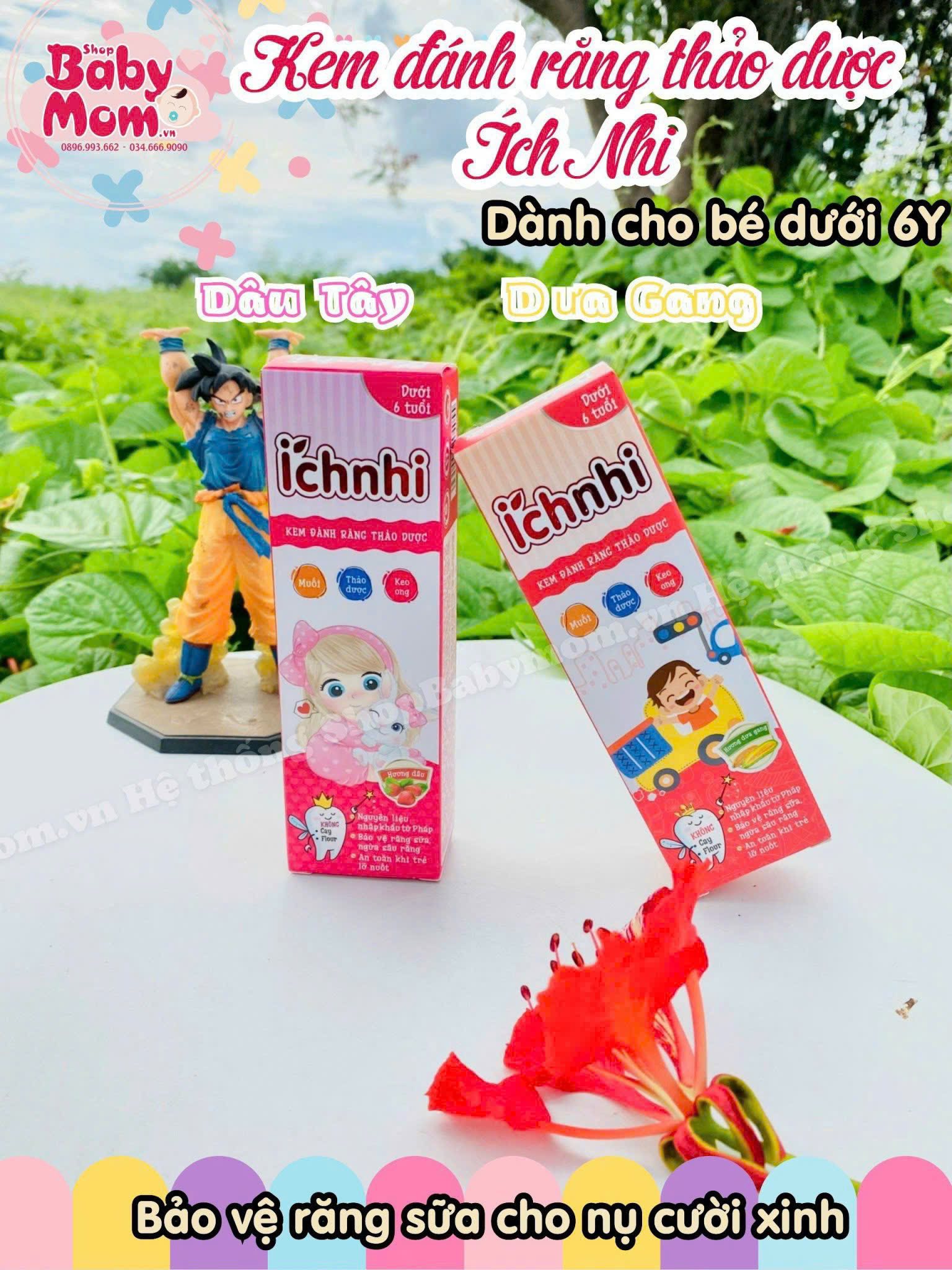 [🆕🇻🇳] ShopBabymom.vn – Mẹ bỉm và Bé bi 🧑‍🧒❤️️👶⭐️ Kem đánh răng thảo dược Ích Nhi hương dâu ,hương dưa gang( , shares-0✔️ , likes-0❤️️ , date-2025-12-29 21:44:39🇻🇳🇻🇳🇻🇳📰🆕