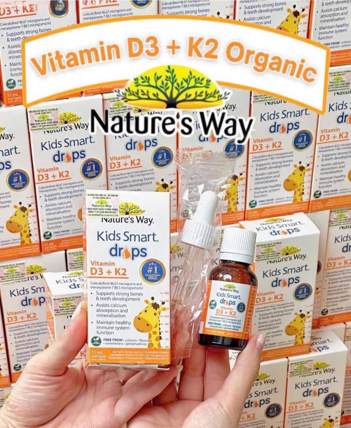 [🆕🇻🇳] Baby Shop HỒ NGỌC- 56 Nguyễn Mân – COMBO ĐI SINH – TÃ SỮA & ĐỒ ĂN DẶM 🧑‍🧒❤️️👶⭐️ D3K2 Organic Nature’s Way – D3K2 Cao Cấp Thế Hệ Mới
 Chân ái cho các em bé 
1⃣ Là sản phẩm D3K2 Organic DUY NHẤT trên thị trường hiện nay có sự kết  , shares-0✔️ , likes-0❤️️ , date-2025-12-31 15:13:59🇻🇳🇻🇳🇻🇳📰🆕