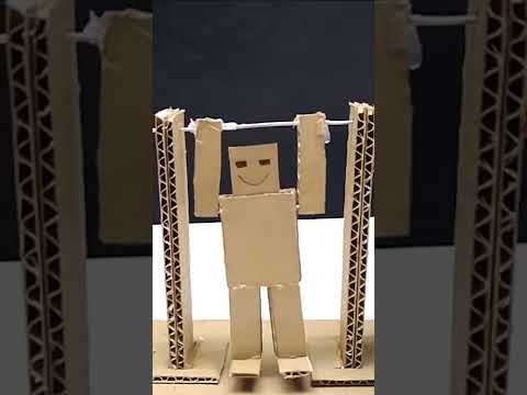 How to Make a toy robot from Cardboard