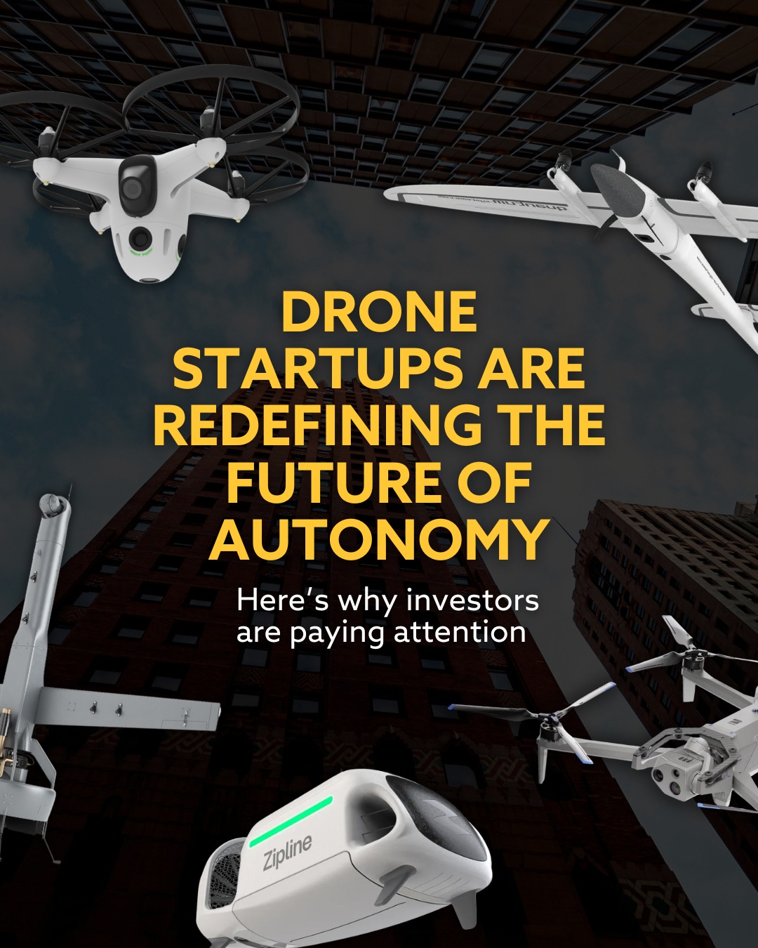 2026 is shaping up to be a breakout moment for drone and autonomous startups. Backed by major defen 🤖 Top1Robot 🛠️